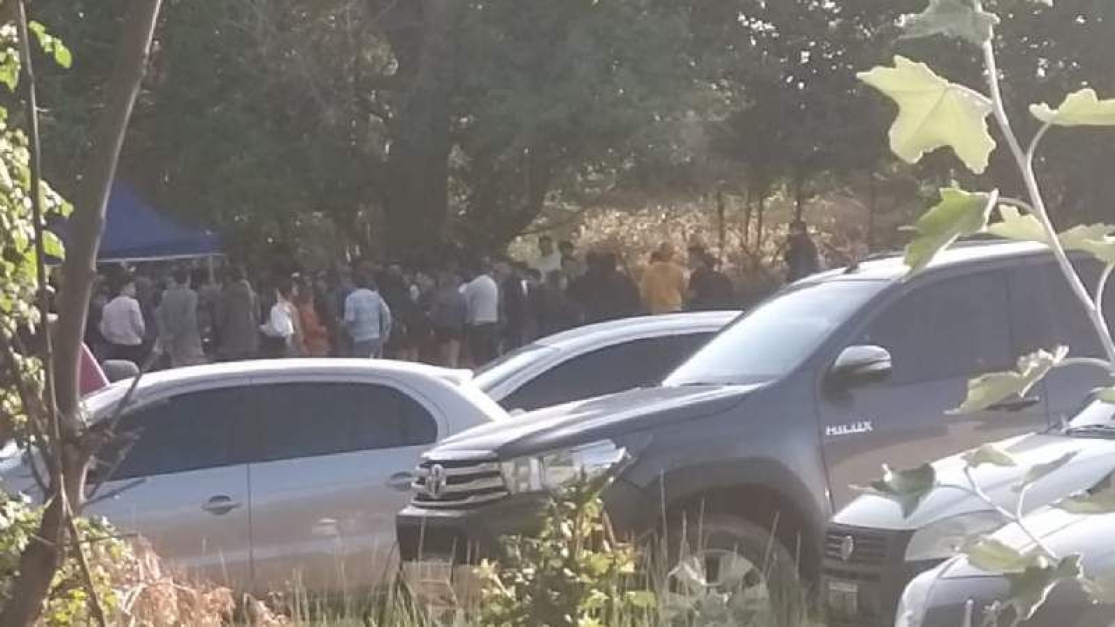 Trelew: fiesta clandestina en una chacra