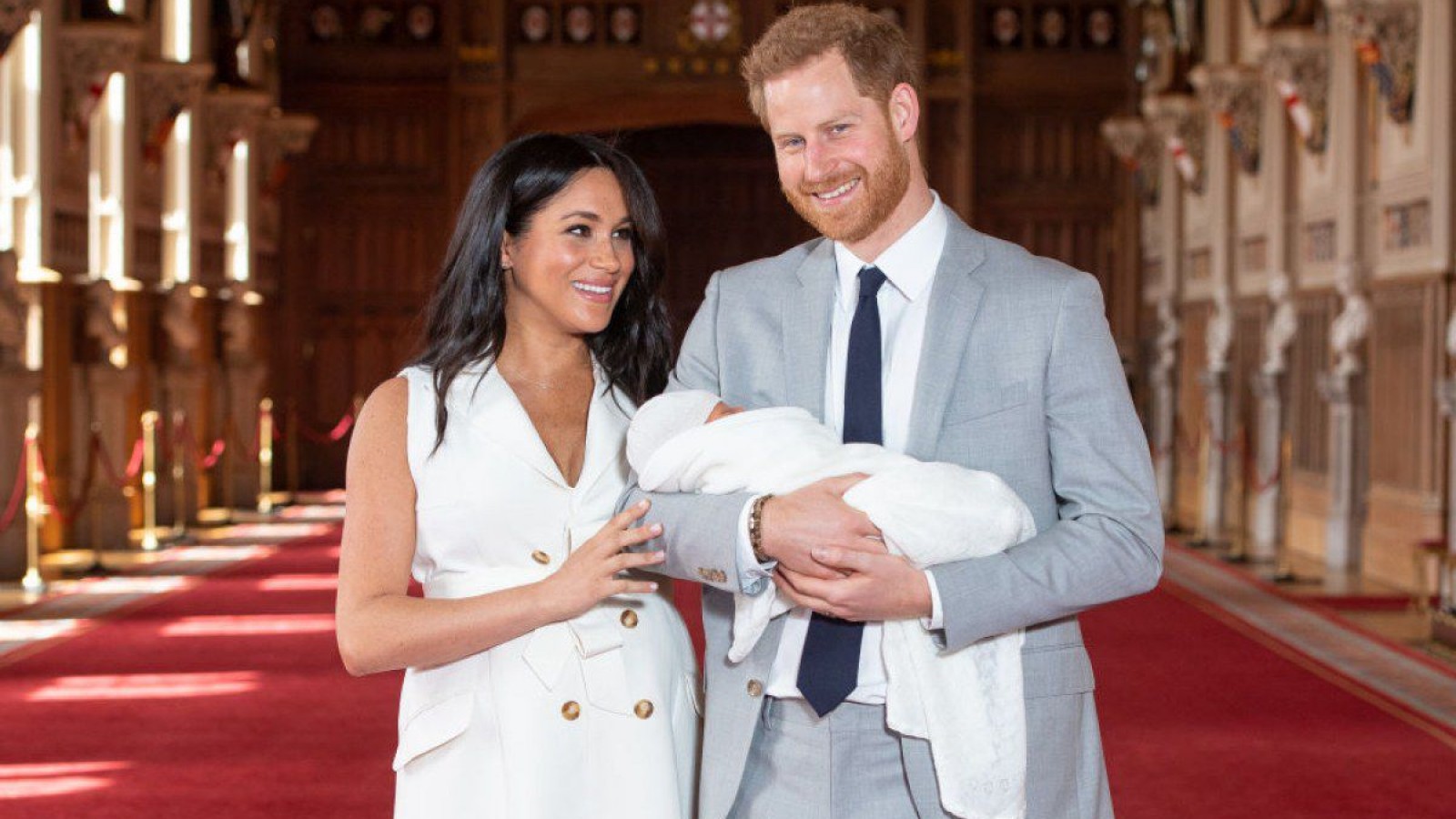 Archie cumple un año y los primeros en felicitarlo fueron sus tíos