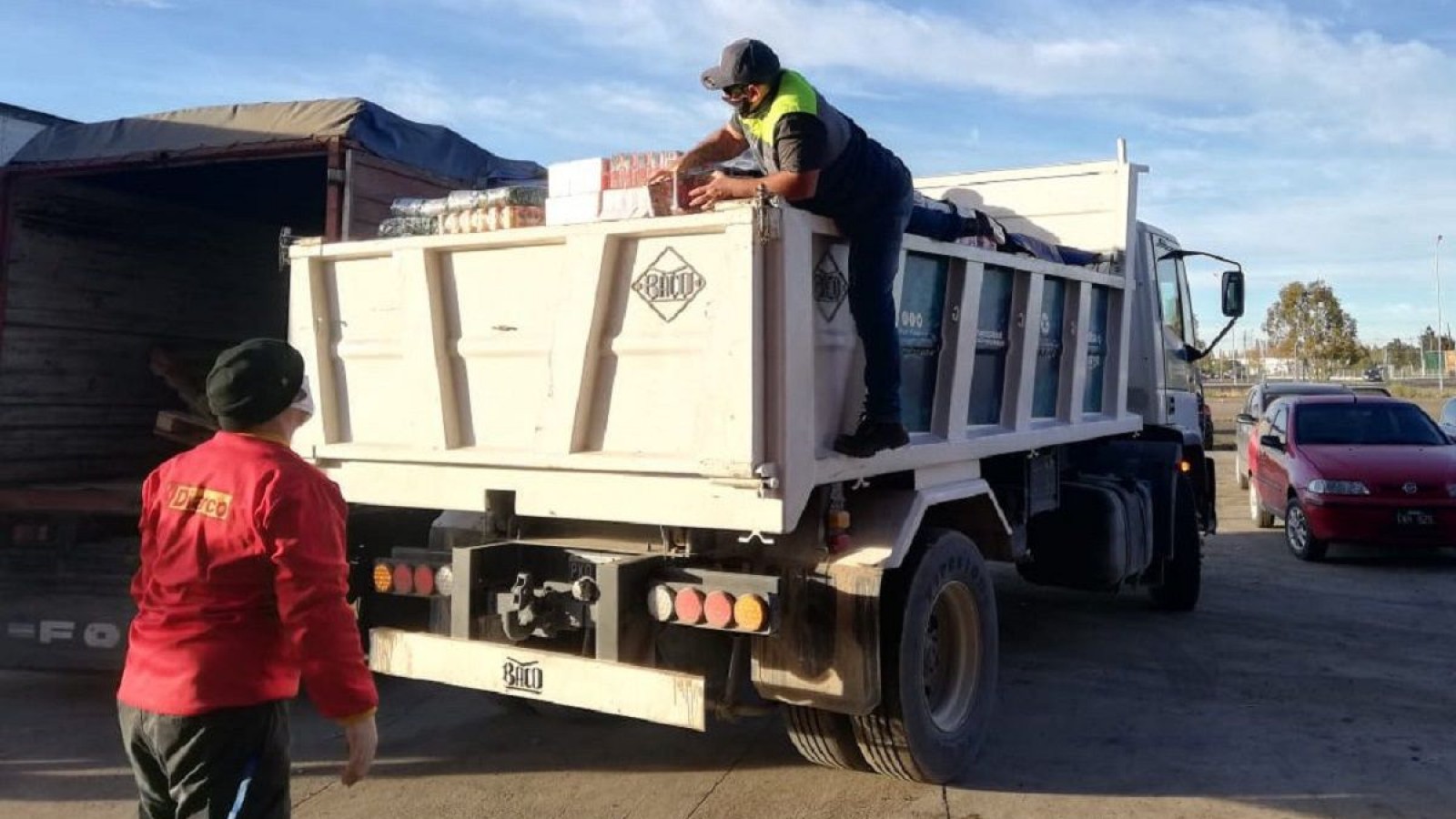 Alimentos donados para Puerto Madryn