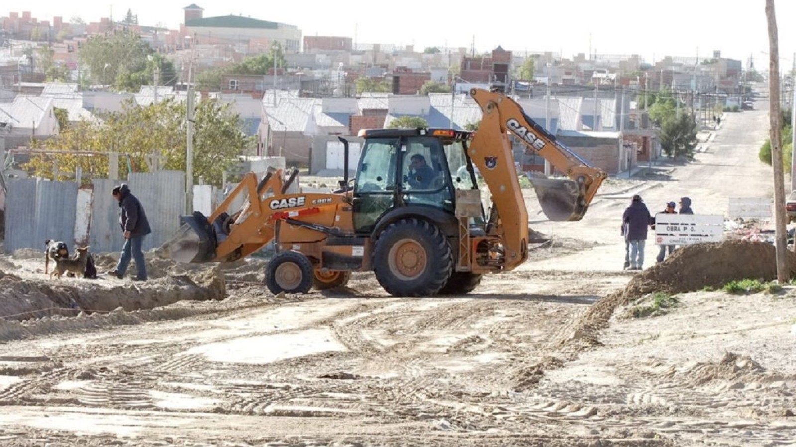 El Gobierno Nacional financia el agua para el Barrio Perón