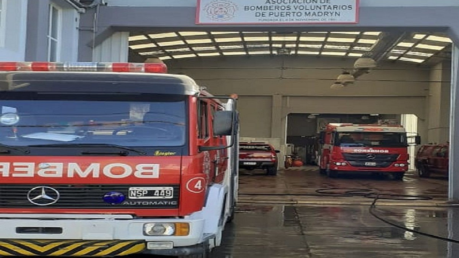 Puerto Madryn: los bomberos voluntarios recordaron su día