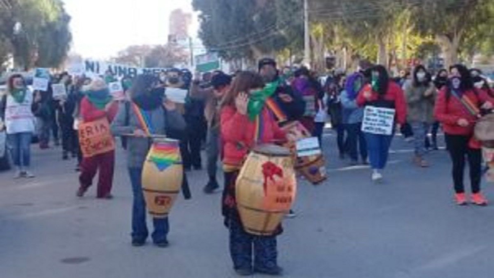 #NiUnaMenos: masiva convocatoria en Puerto Madryn