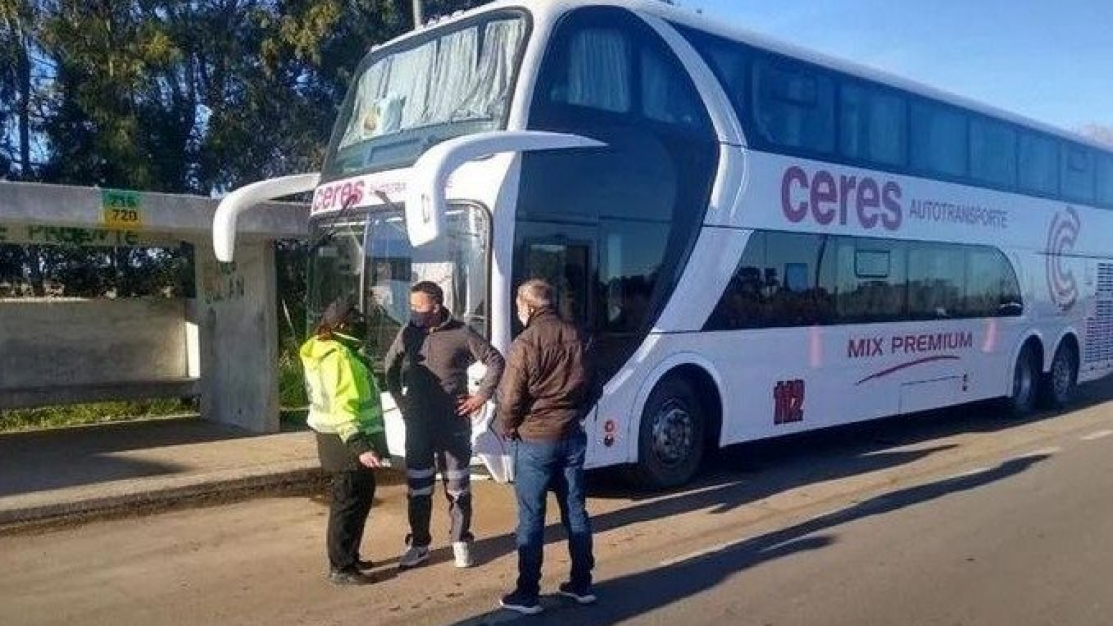 Madryn: demoran micro con pescadores que iban a Jujuy