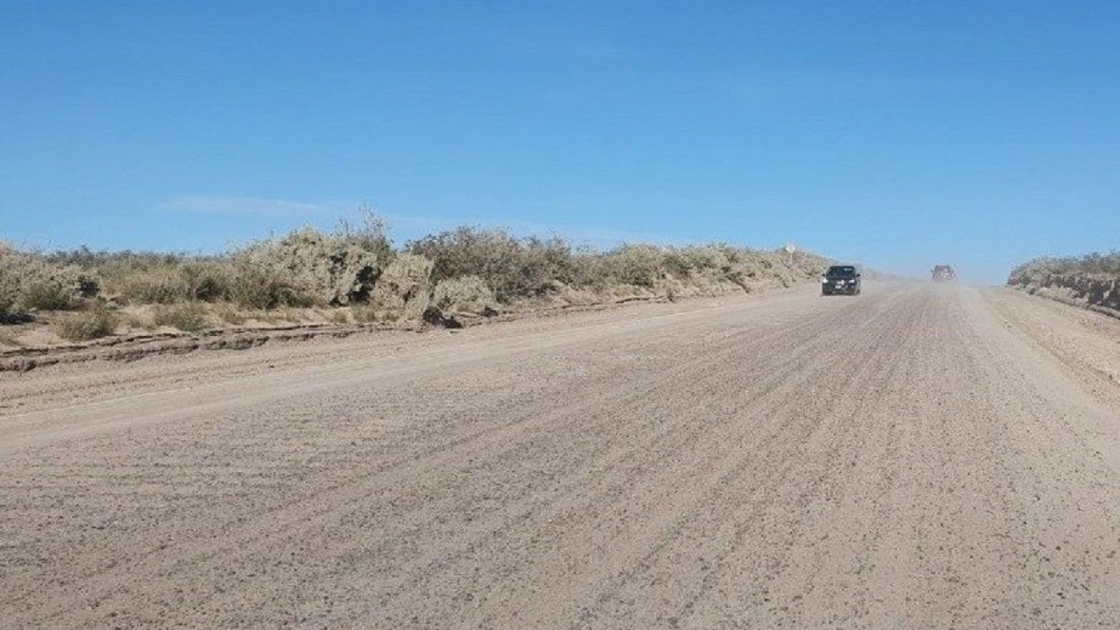 Está cortada la ruta N42 hacia El doradillo