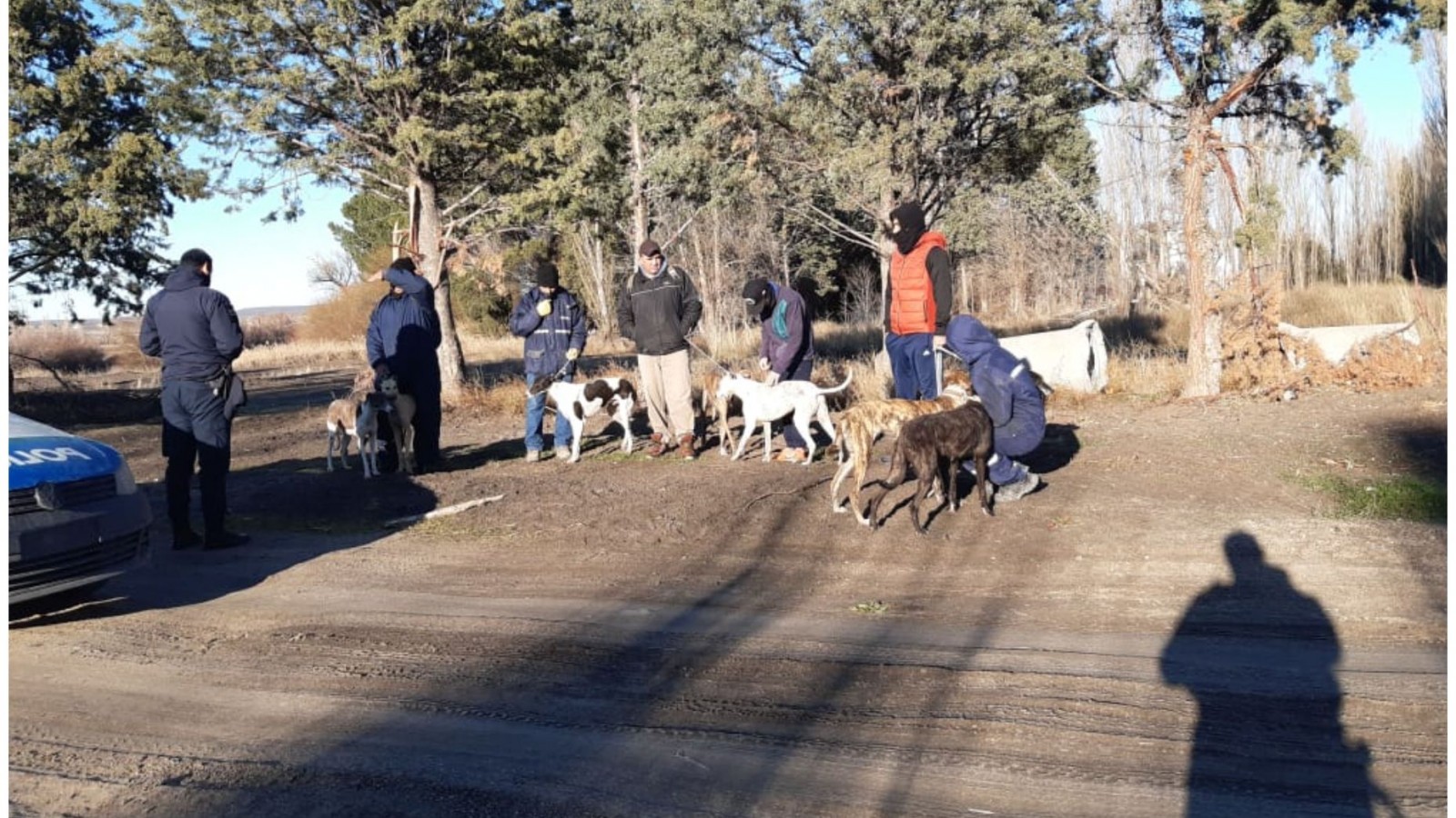 Identificaron a galgueros cuando rondaban la zona de chacras