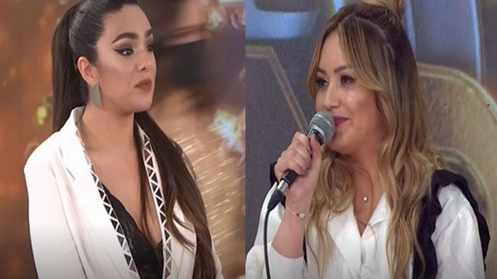 Ángela Leiva y Karina "La Princesita" tuvieron un feroz pelea en el "Cantando"