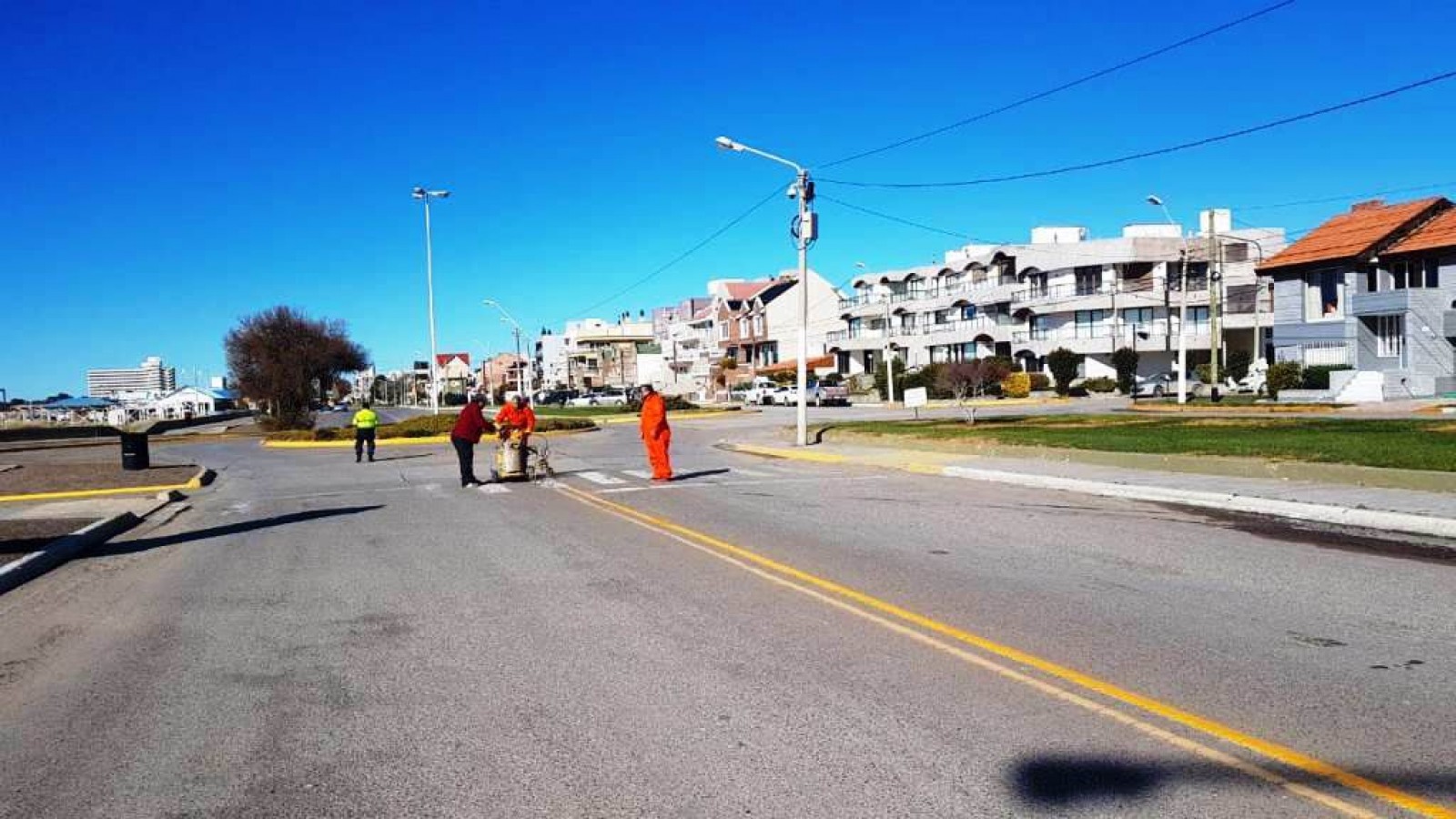 Señalizan las avenidas principales de Puerto Madryn