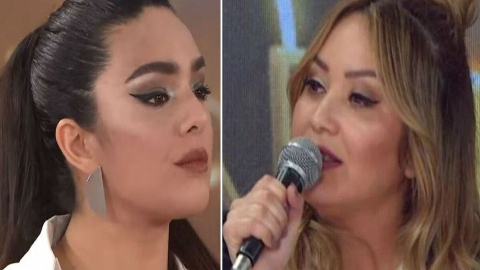 La particular respuesta de Karina cuando le preguntaron si haría un dúo con Ángela Leiva