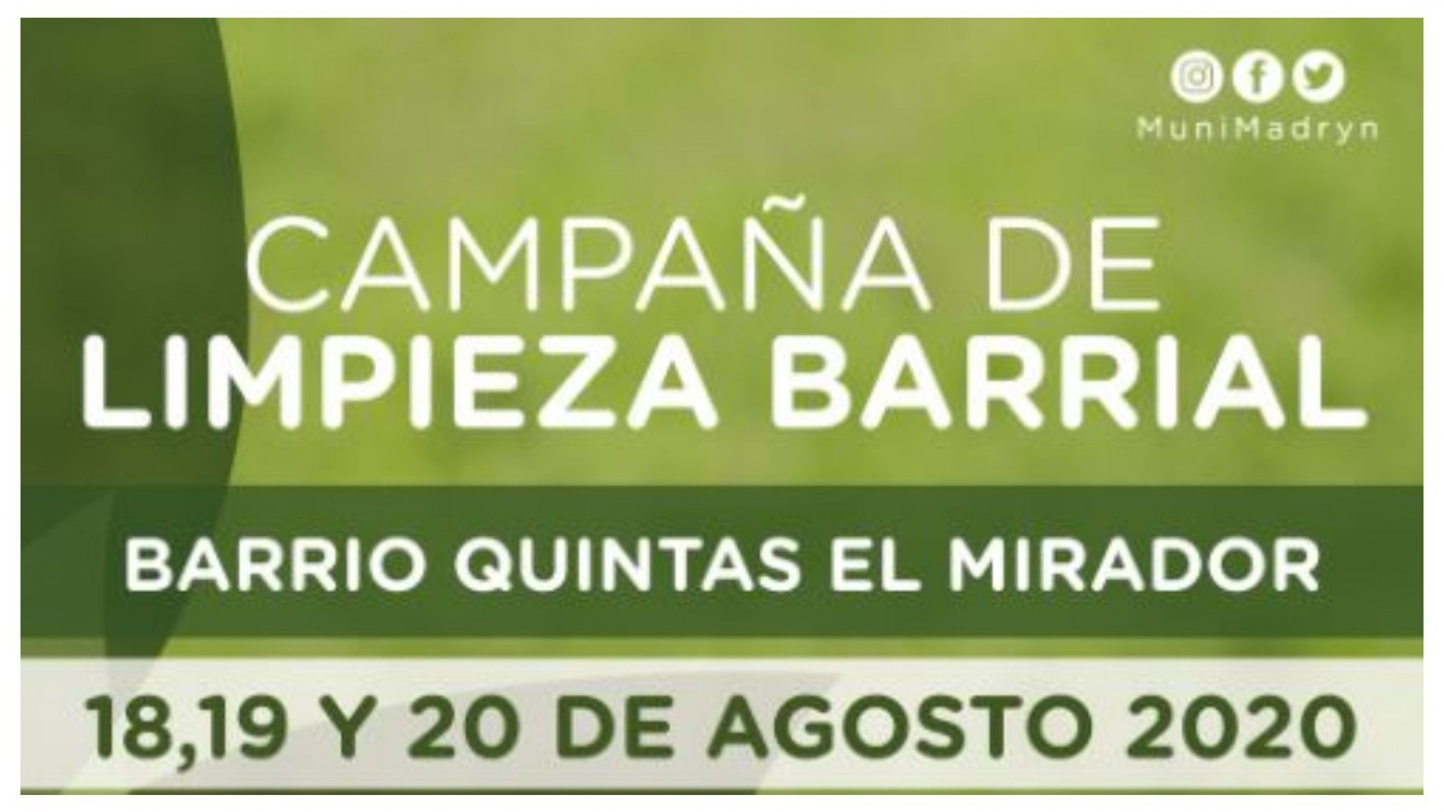 Campaña de limpieza: ¿Dónde estarán ubicados los contenedores está semana?