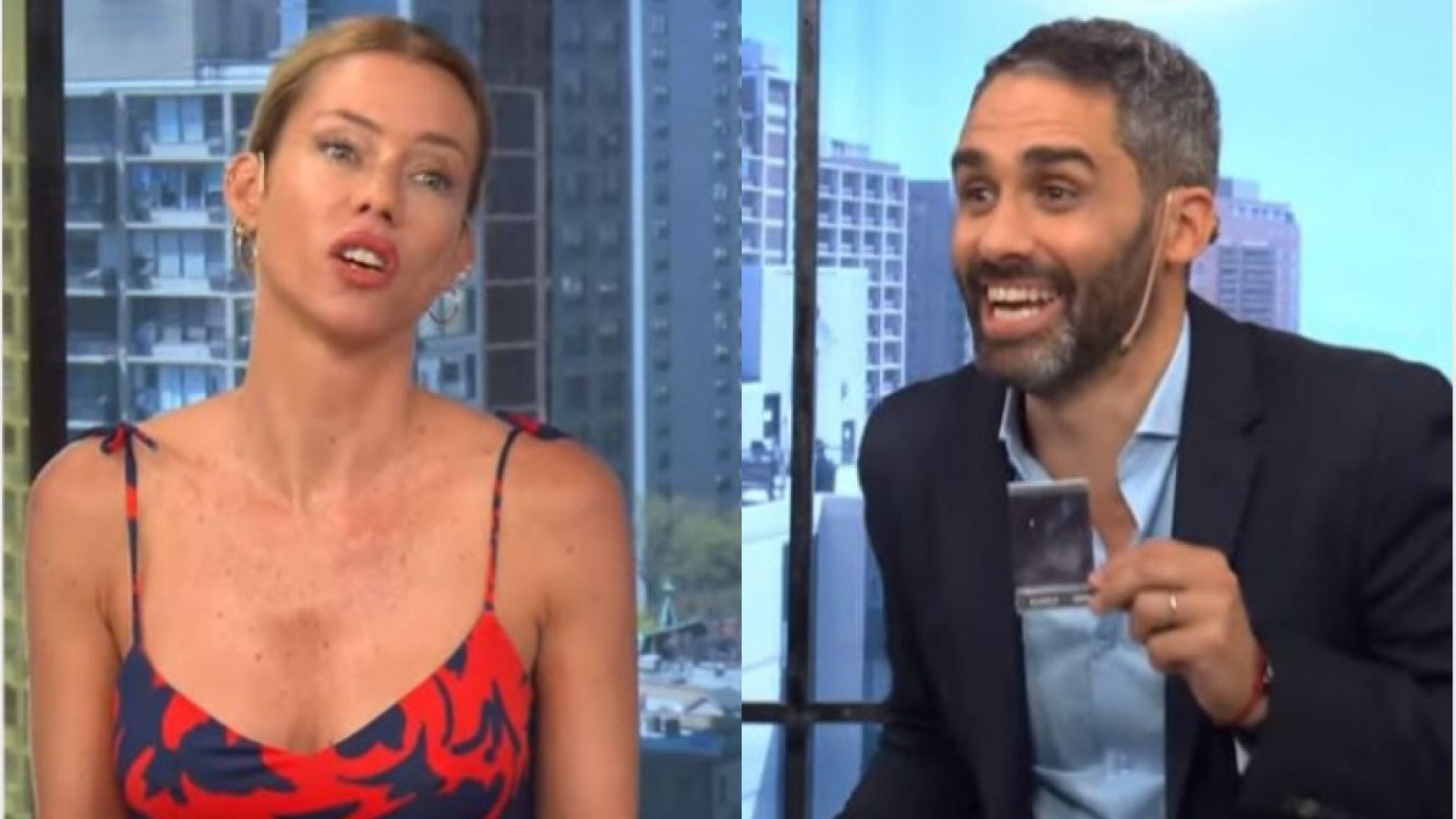 "Vos eras una golosa" El pícaro cruce entre El Pollo Álvarez con Nicole Neumann