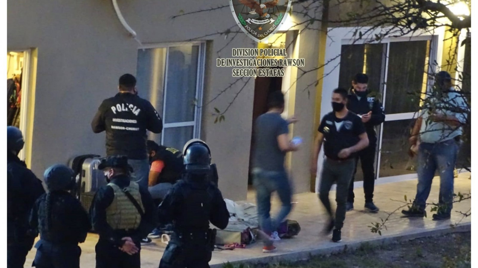 Realizaron allanamientos en Chaco y Corrientes por estafas a vecinos de Chubut