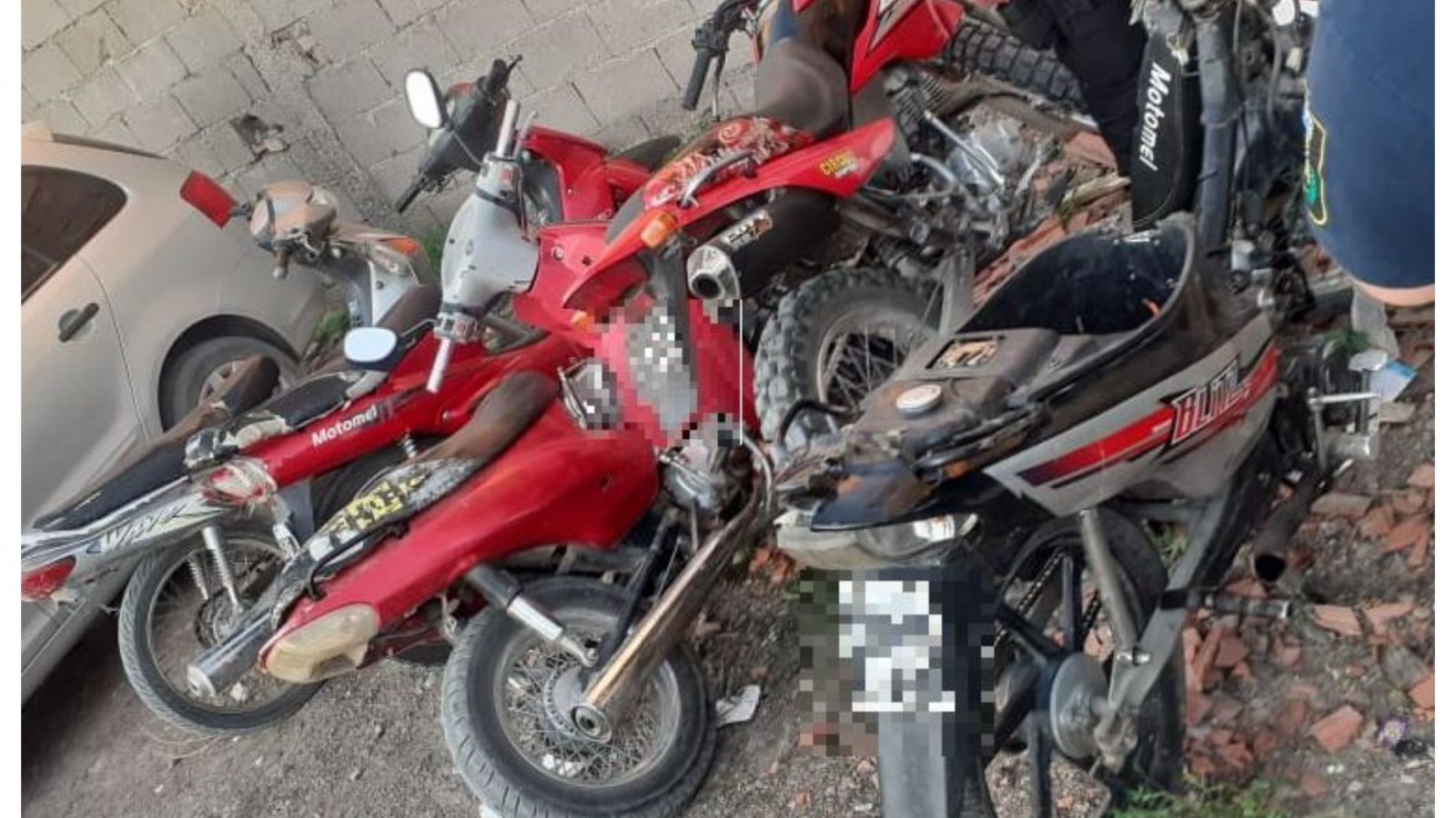 Secuestraron tres motos por falta de documentación