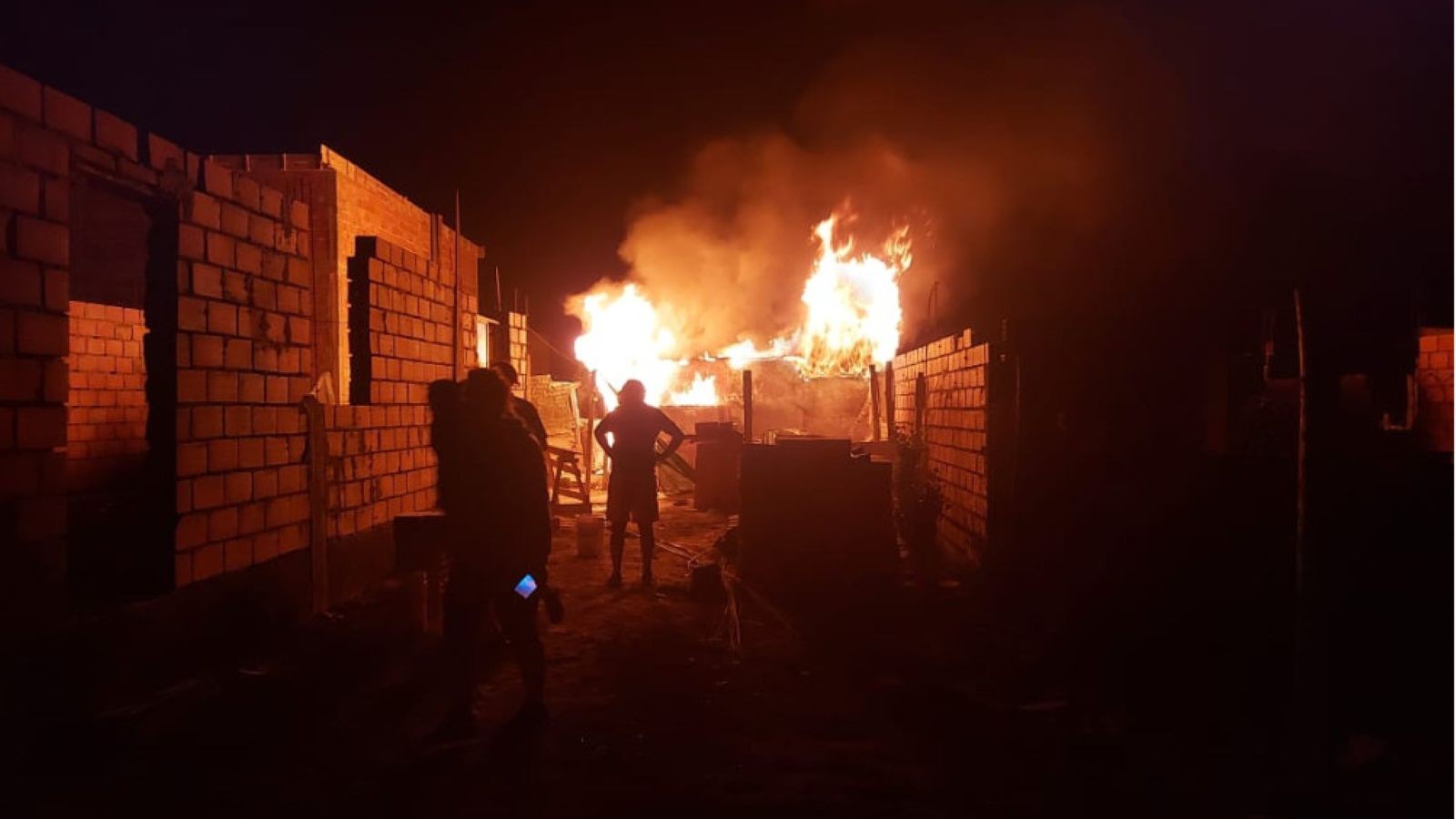 Hubo un incendio en una vivienda en Madryn
