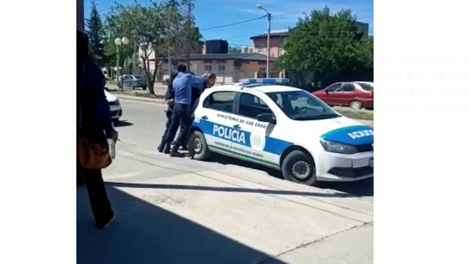 Una abogada fue detenida tras "comerse" la exclusión del hogar de su cliente