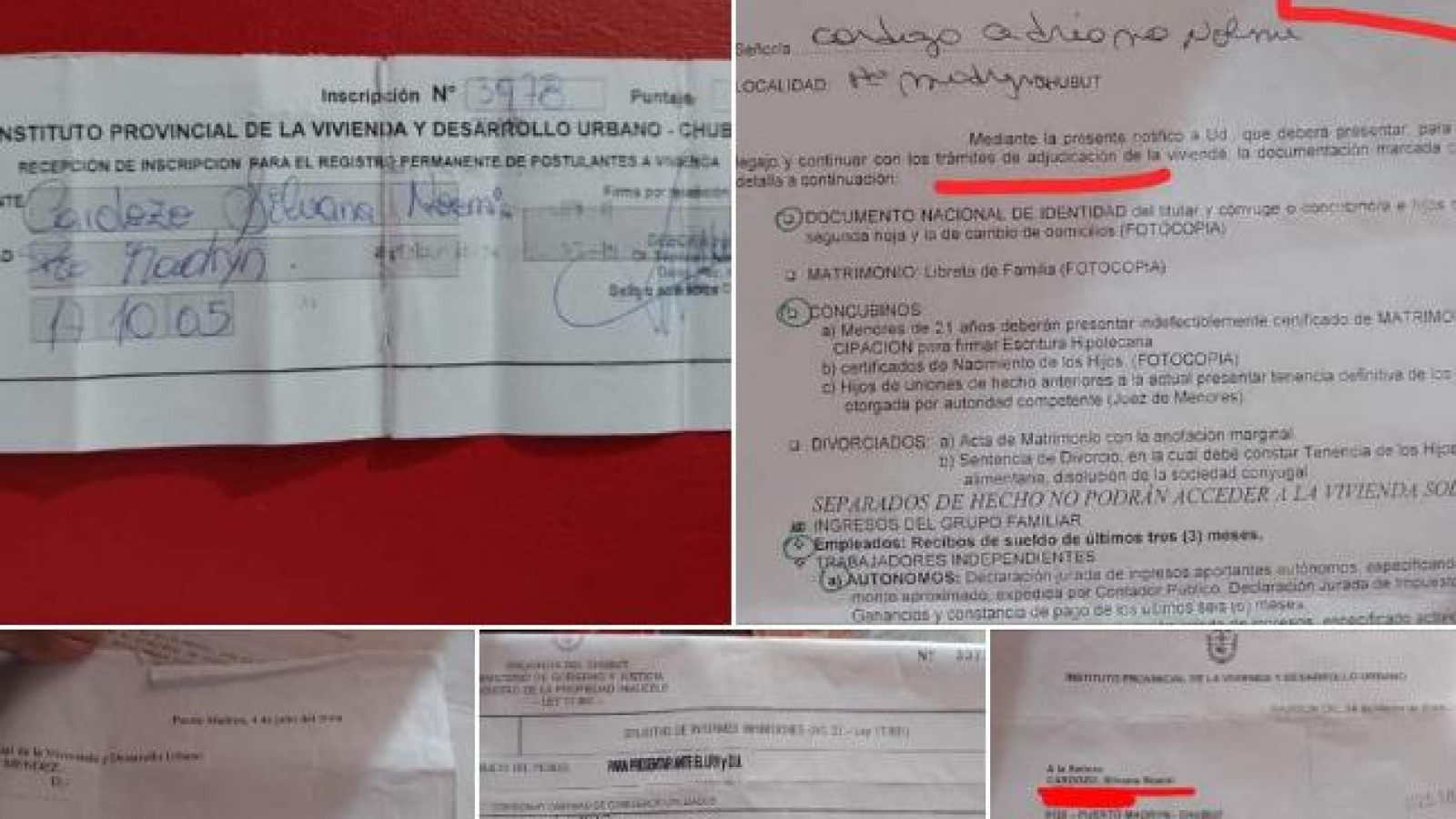 Vecina reclama : "hace 17 años que estoy anotada en el IPV"
