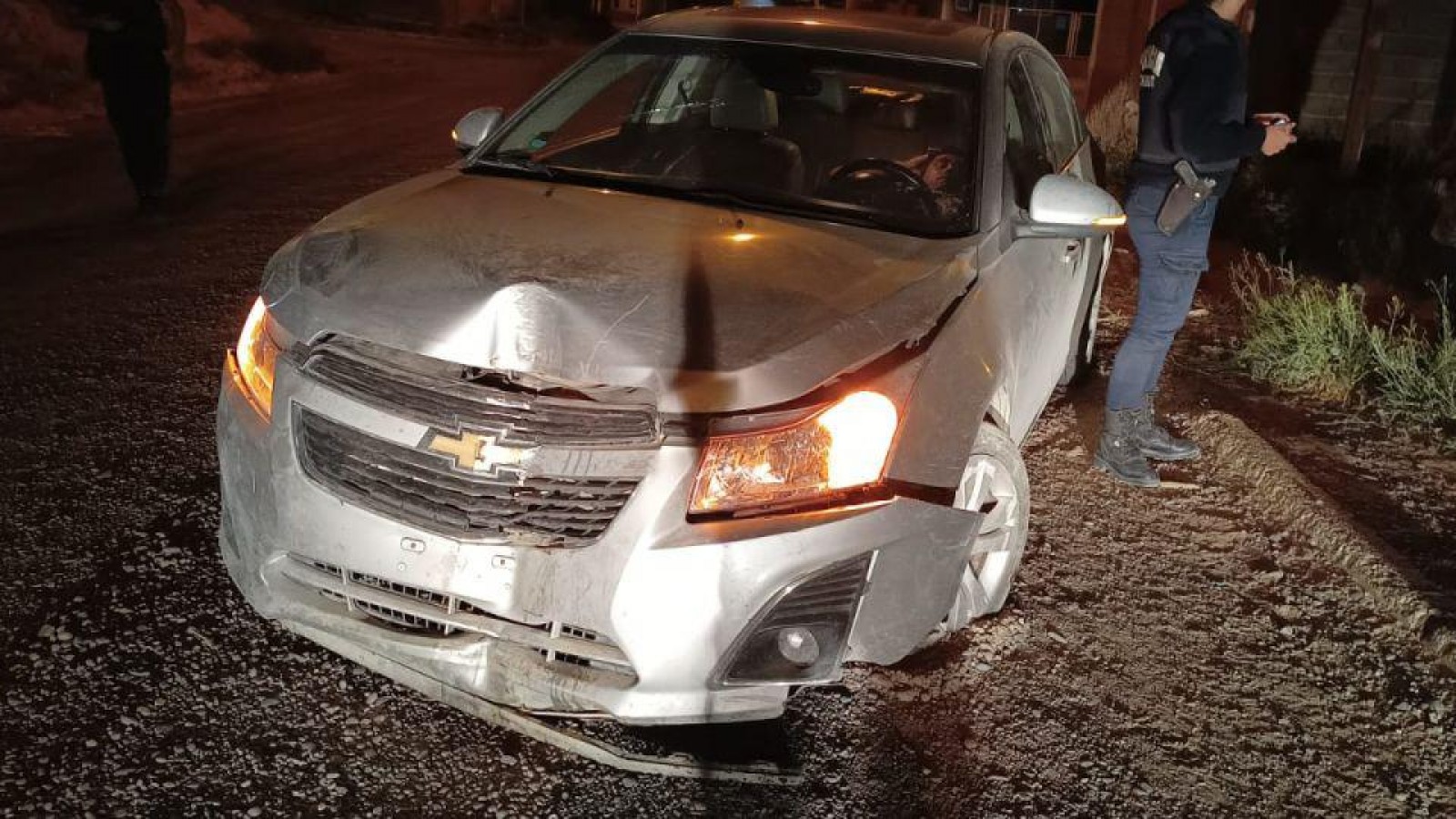 Ebrio chocó, manejaba con 2.21 g/l de alcohol en sangre