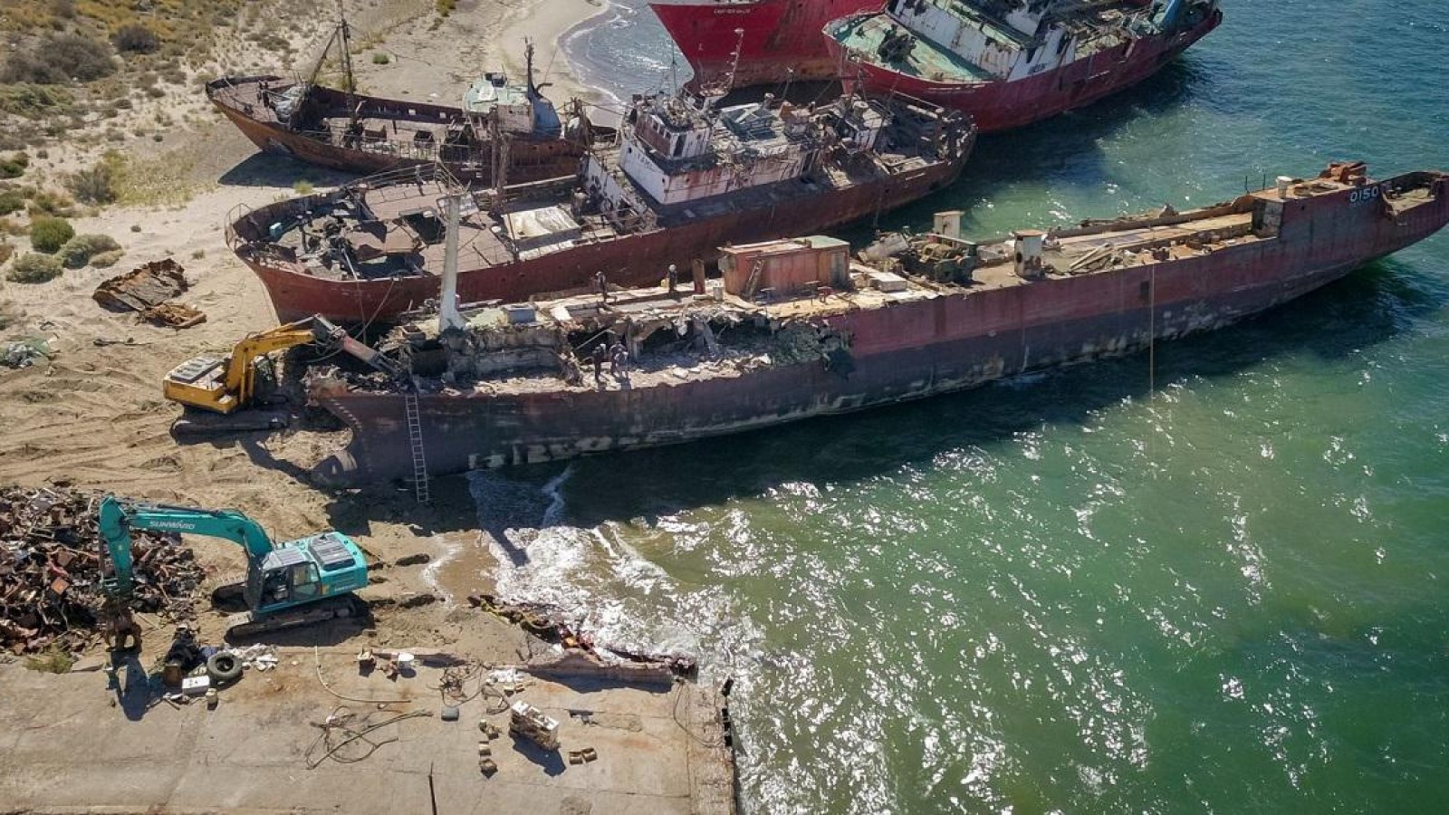 Sigue la obra para habilitar el sitio 4 del Muelle Storni