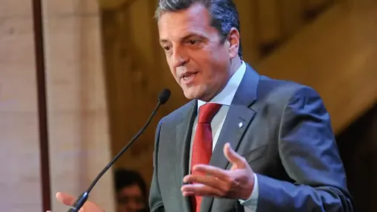 Sergio Massa felicitó a Javier Milei "es el nuevo presidente"