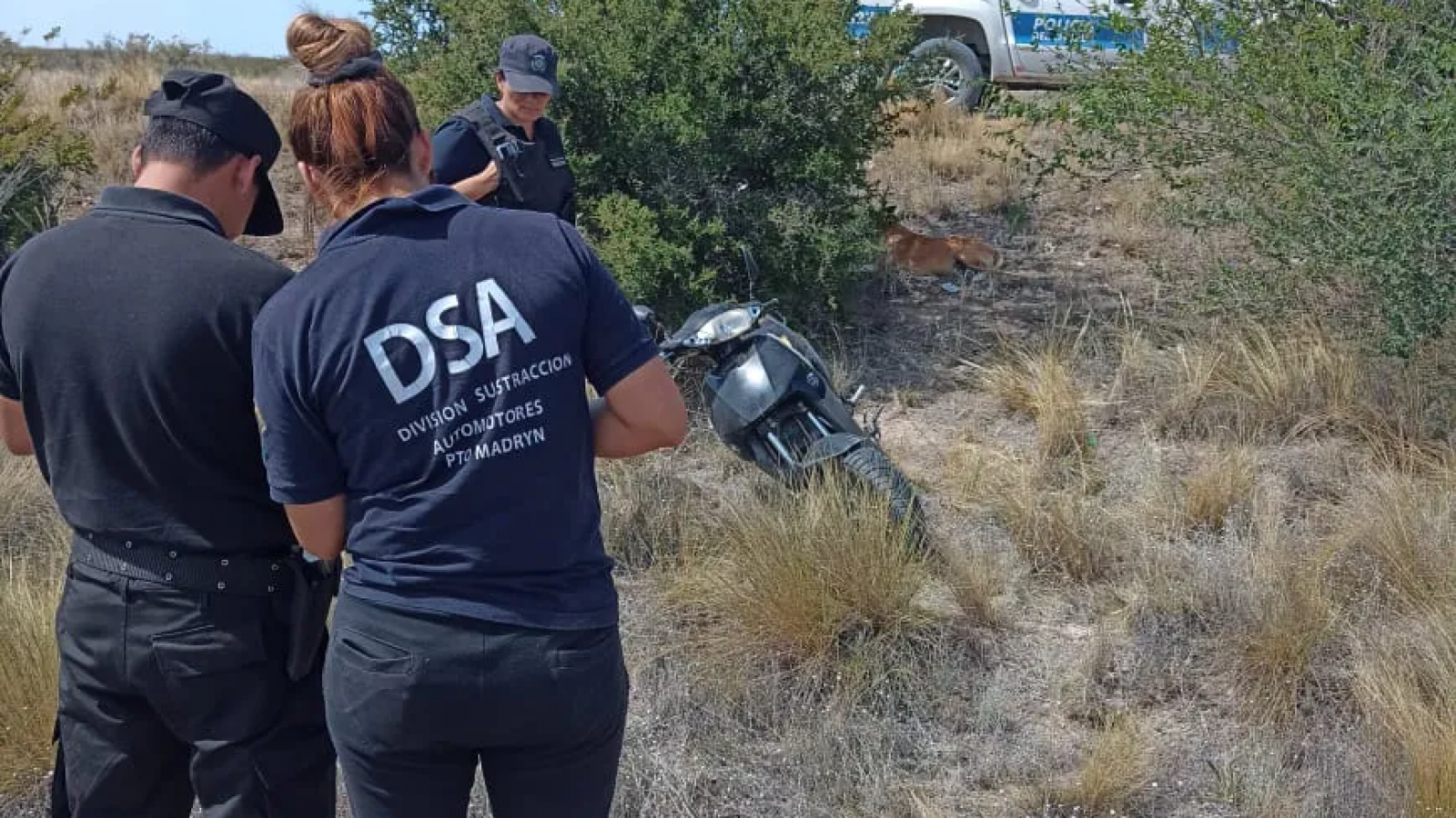 Lo encontraron ebrio en plena ruta con una moto robada. ¿"Y Candela"?