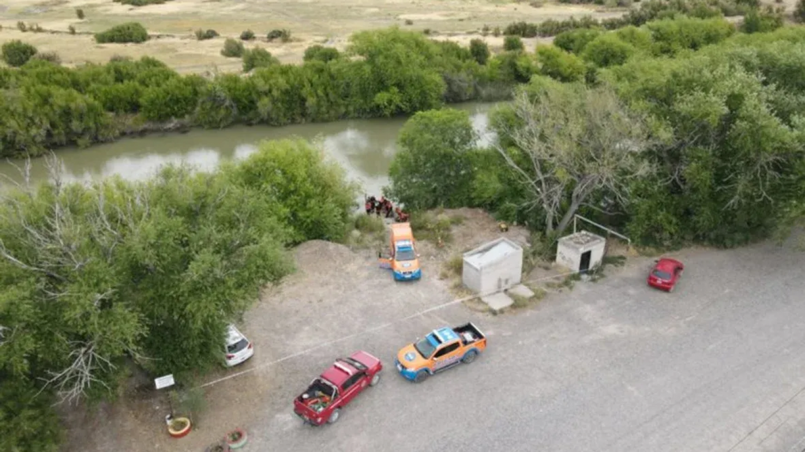 Quinto día: Es desesperante la búsqueda del menor en el Río Chubut