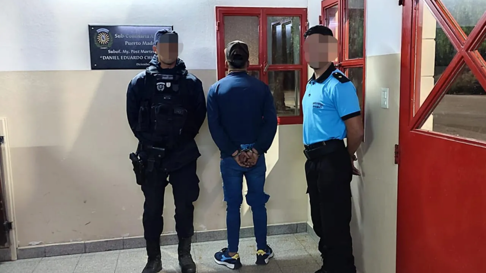 La justicia lo buscaba por lesiones y amenazas y lo detuvieron en control de Arroyo Verde