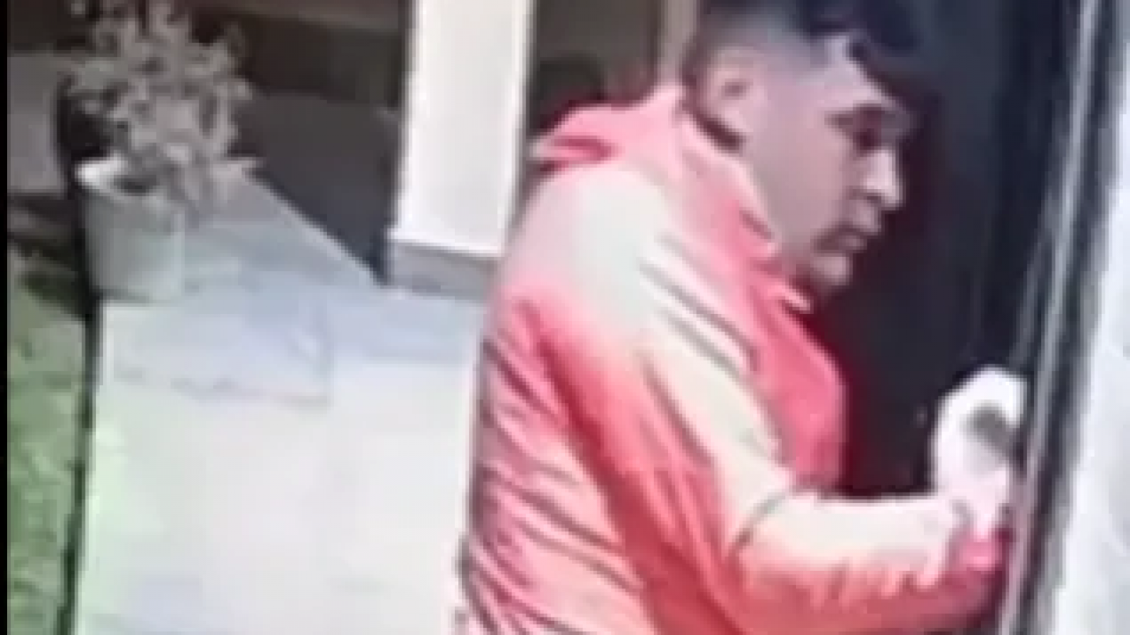 Lo reconocieron en las cámaras de seguridad cuando robó en una casa y fue condenado a cuatro años de prisión