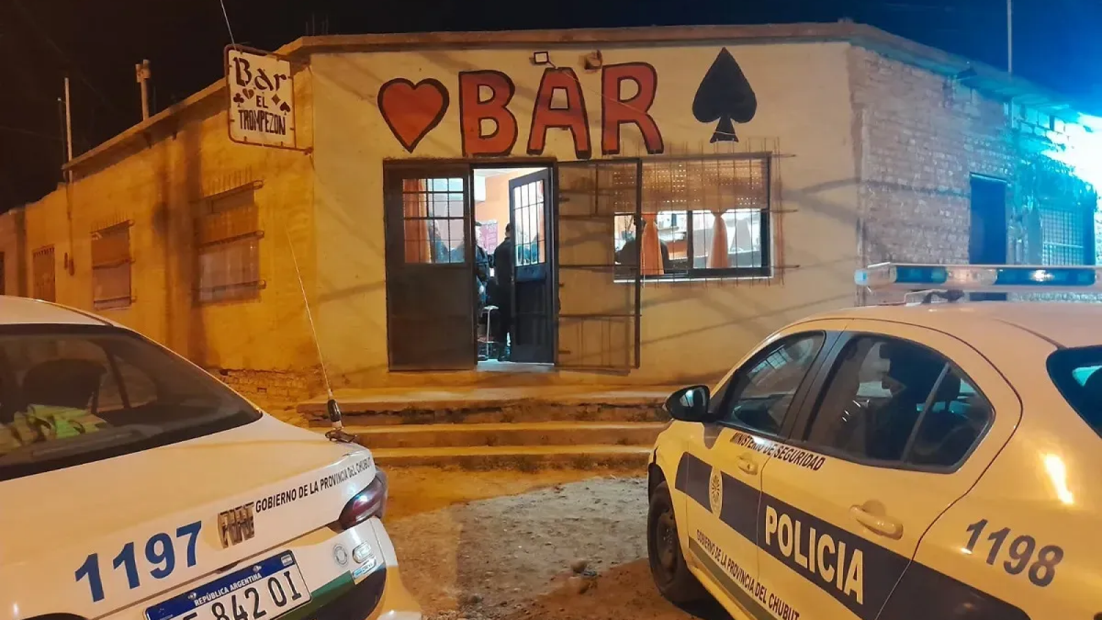Detuvieron a un hombre armado en un bar de Trelew