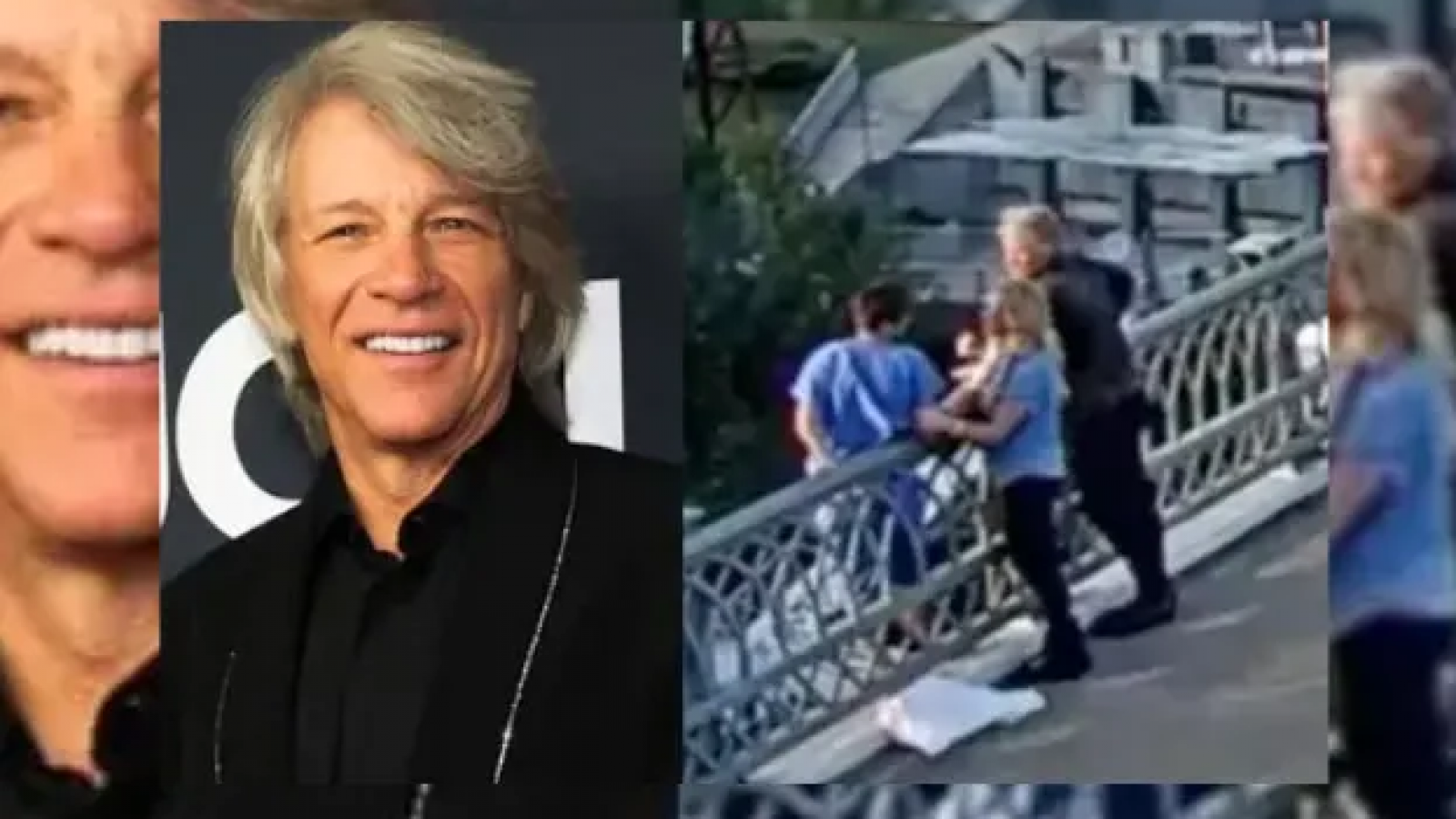 Bon Jovi evitó que una mujer que saltara de un puente
