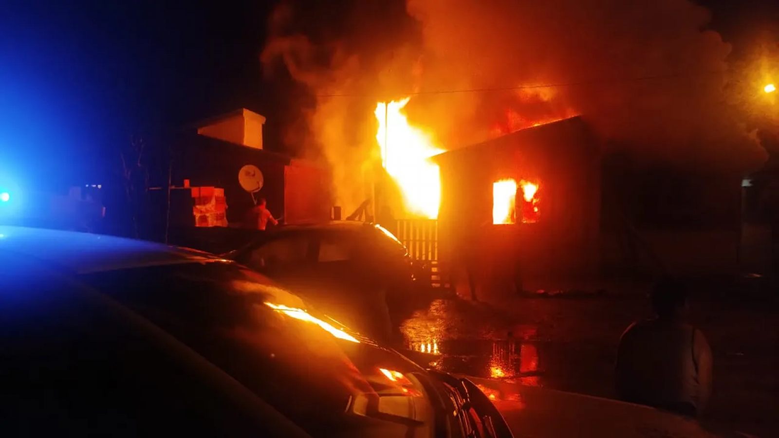 Se incendió un casa en el Maitén