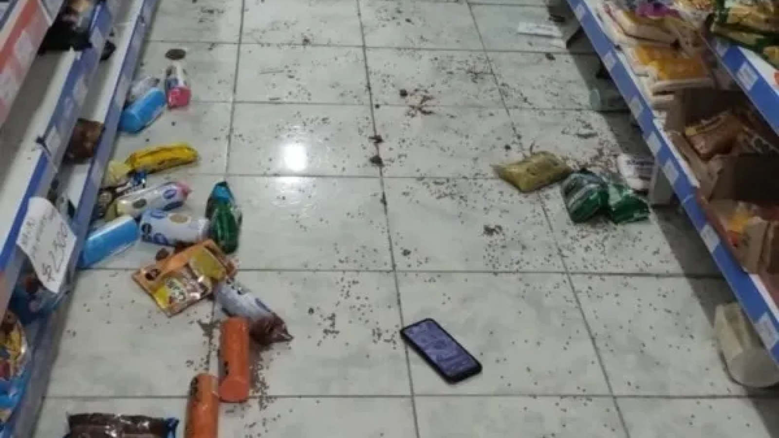 Detuvieron a una pareja por robo y destrozos en un comercio