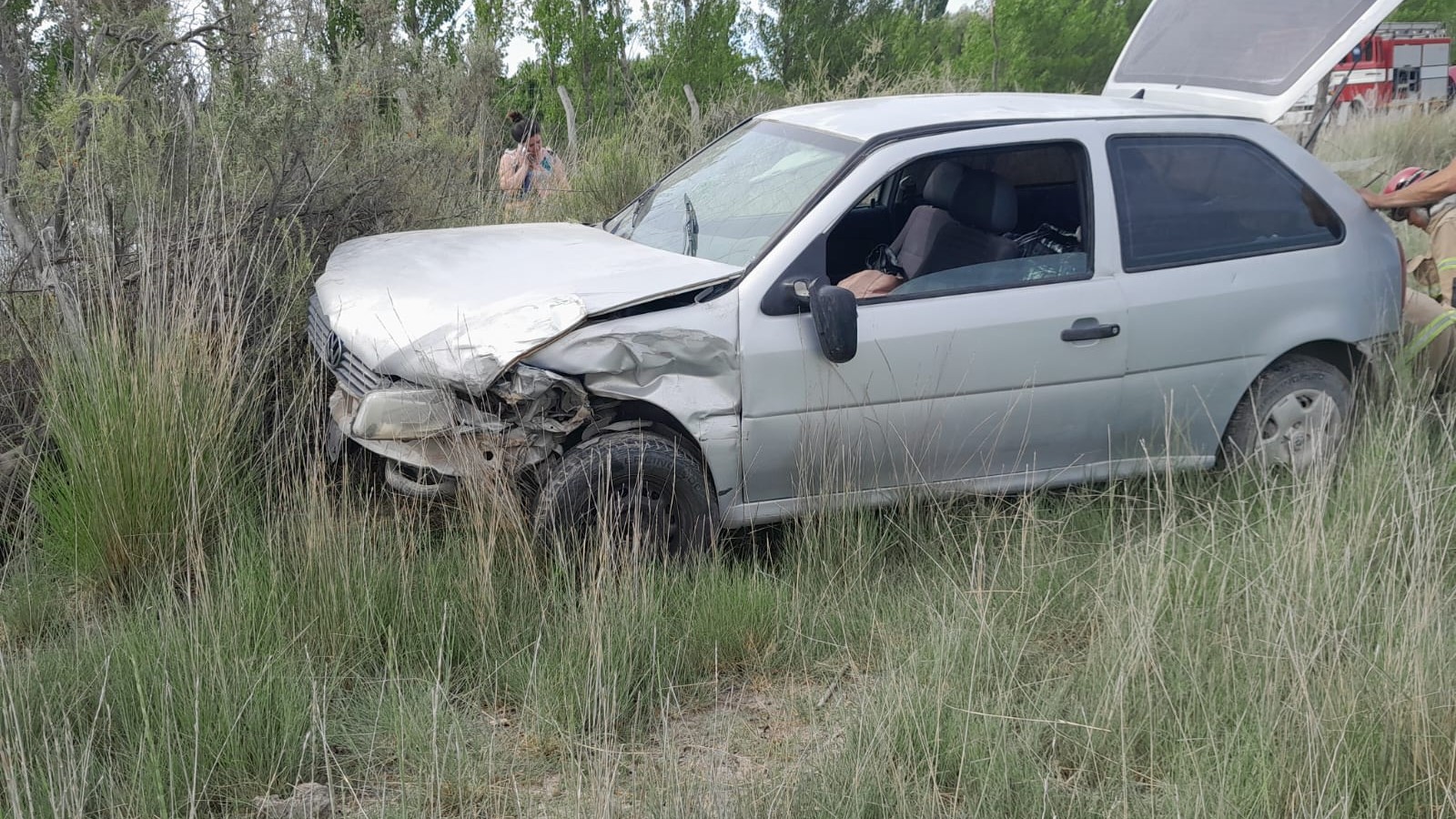 Manejaba una camioneta sin seguro y tras un choque un menor terminó lesionado