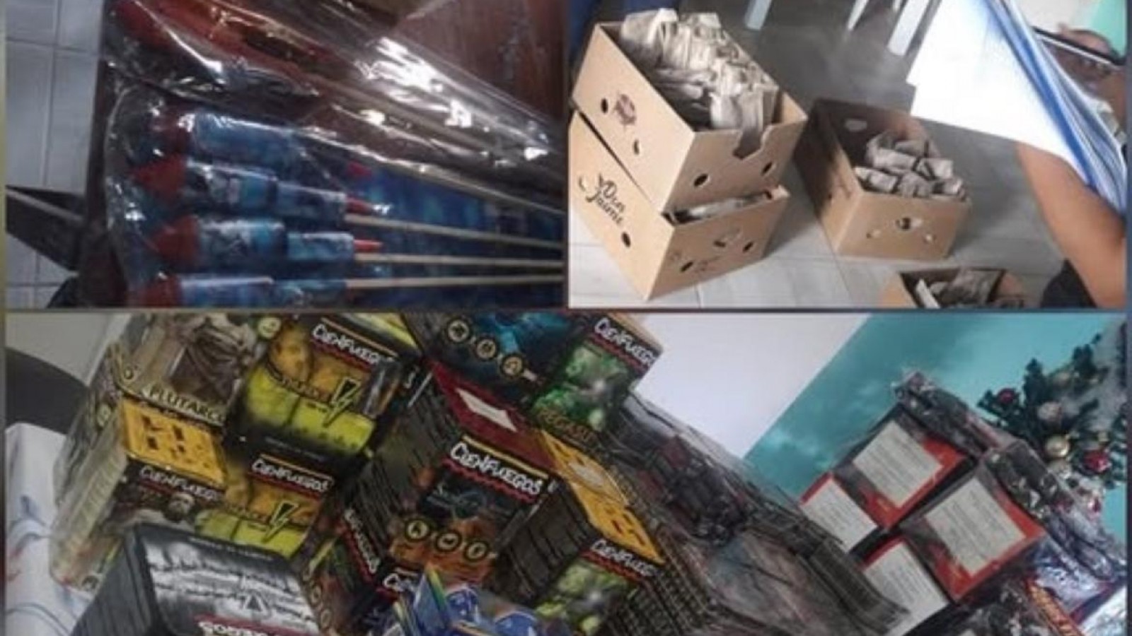 Allanamiento: secuestraron miles de unidades de pirotecnia ilegal