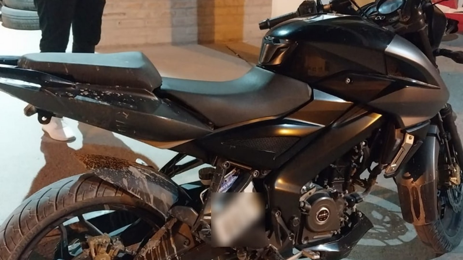 Un hombre fue detenido en Puerto Madryn tras intentar evadir un control y conducir una moto robada