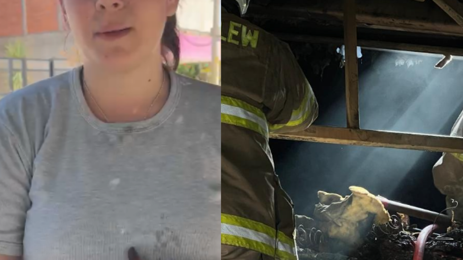 Maia, perdió todo y solicita colaboración: "me desperté con un incendio en la cocina"