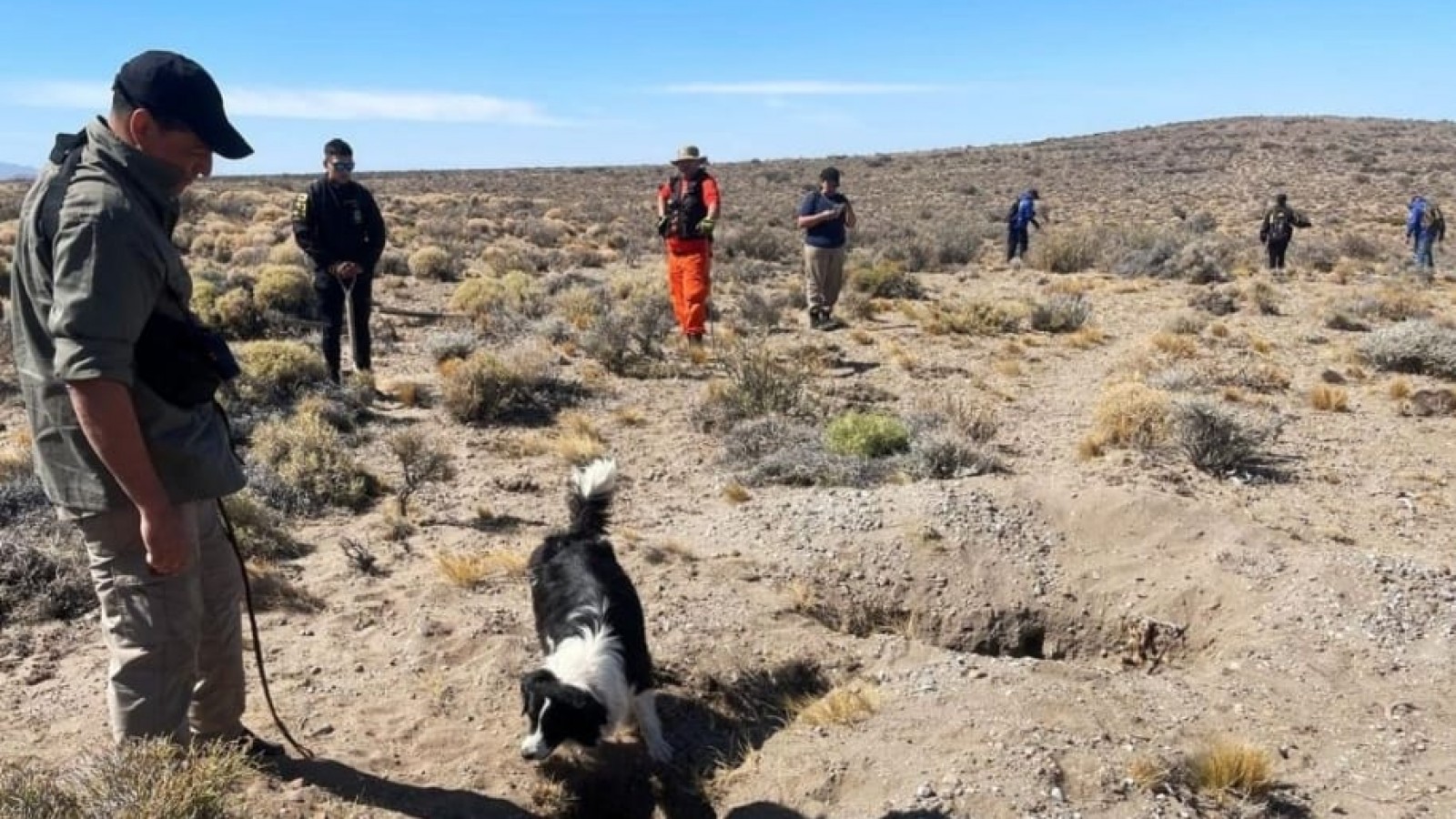 Buscaron a José Crettón con drones, perros y más de 70 efectivos
