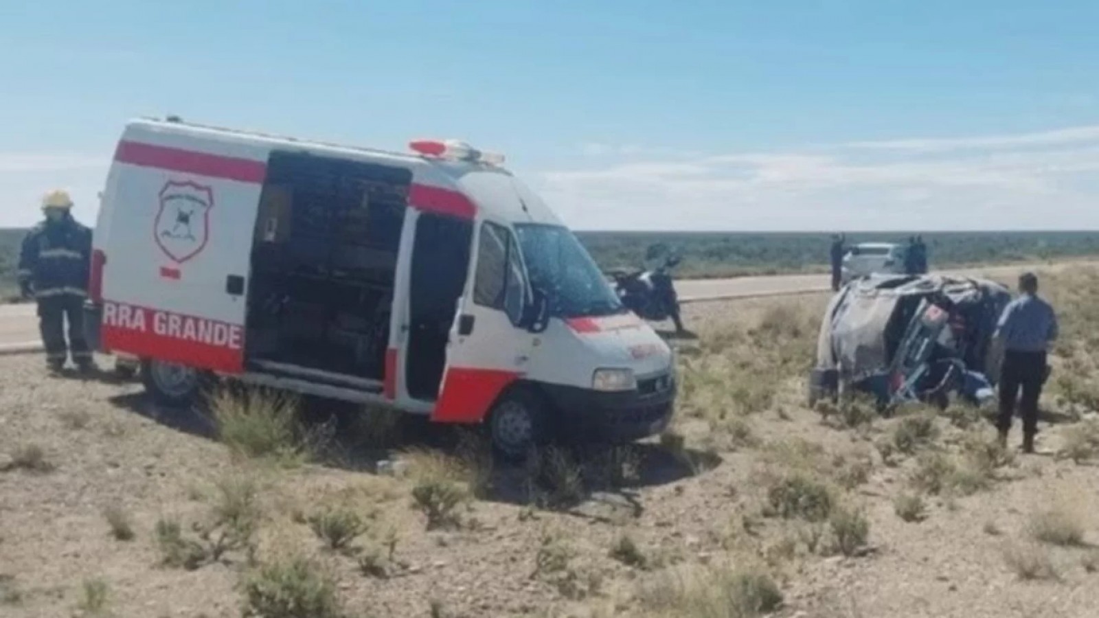 Un niño fue hospitalizado tras un accidente