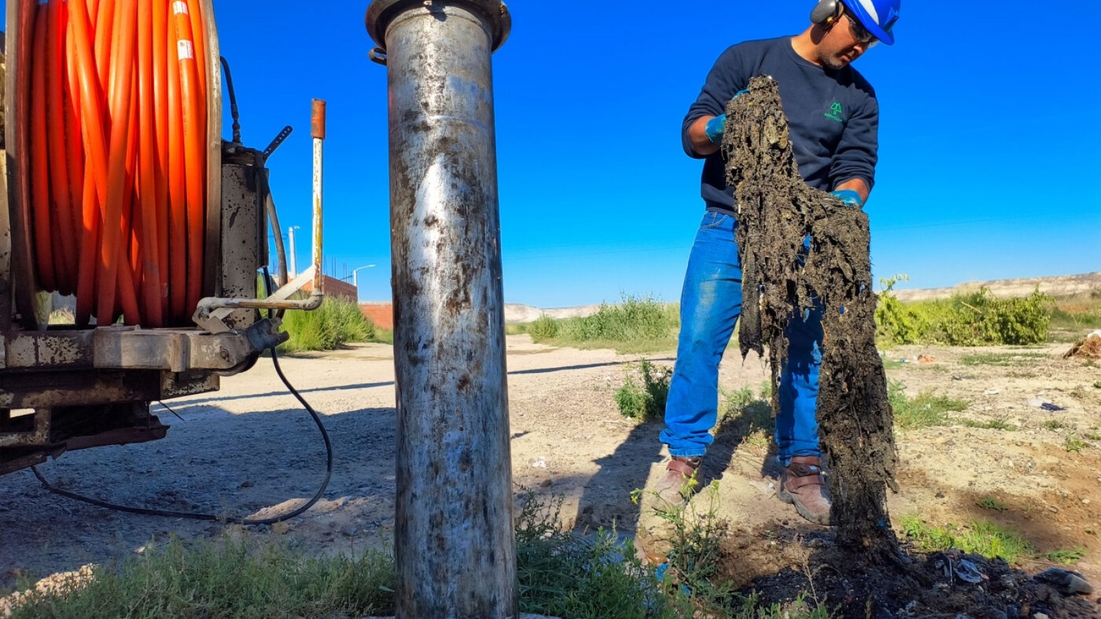 Puerto Madryn sufre nuevos colapsos cloacales por basura acumulada