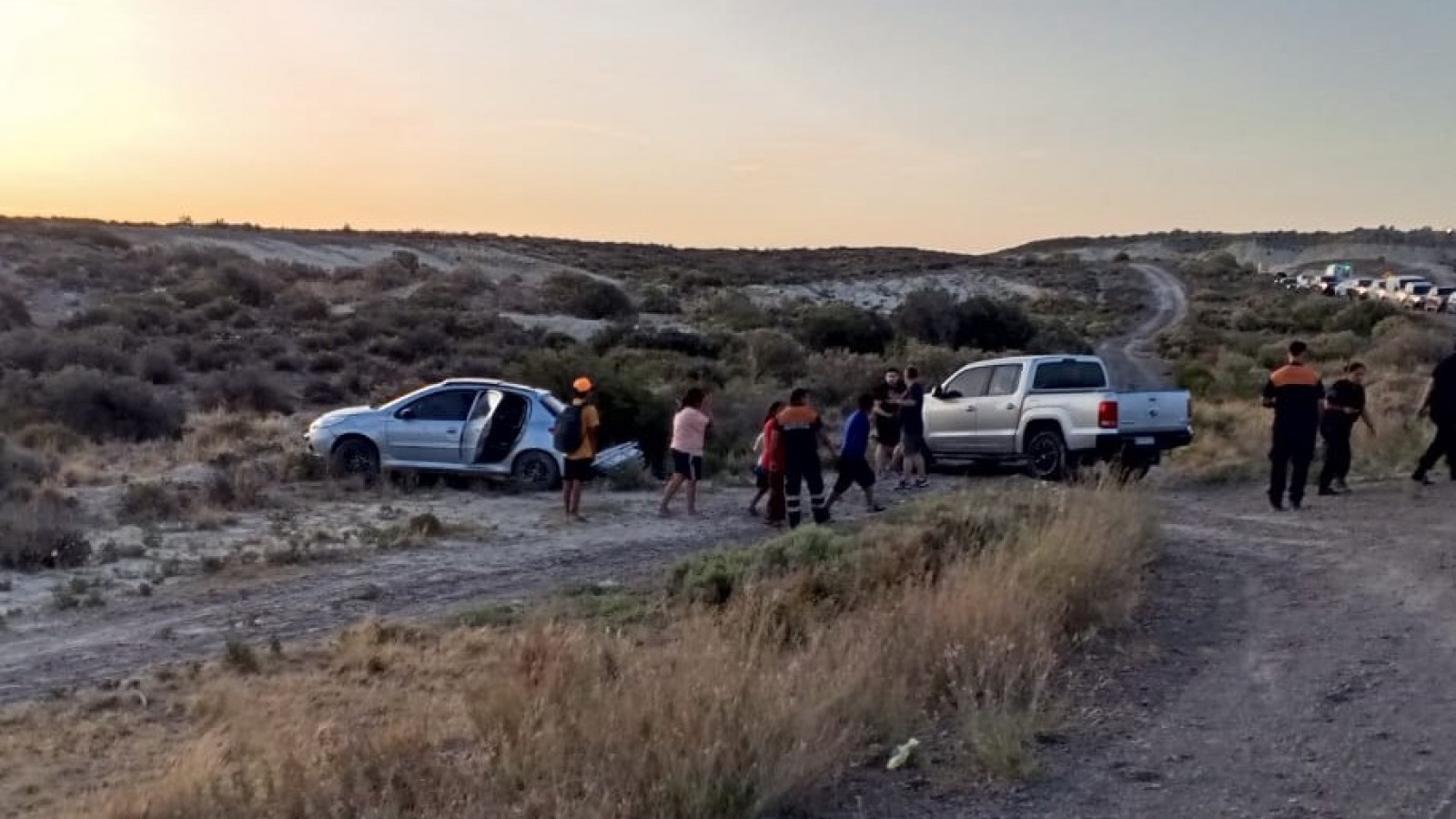 Playa Paraná: un menor fue trasladado al hospital tras choque entre un auto y una camioneta