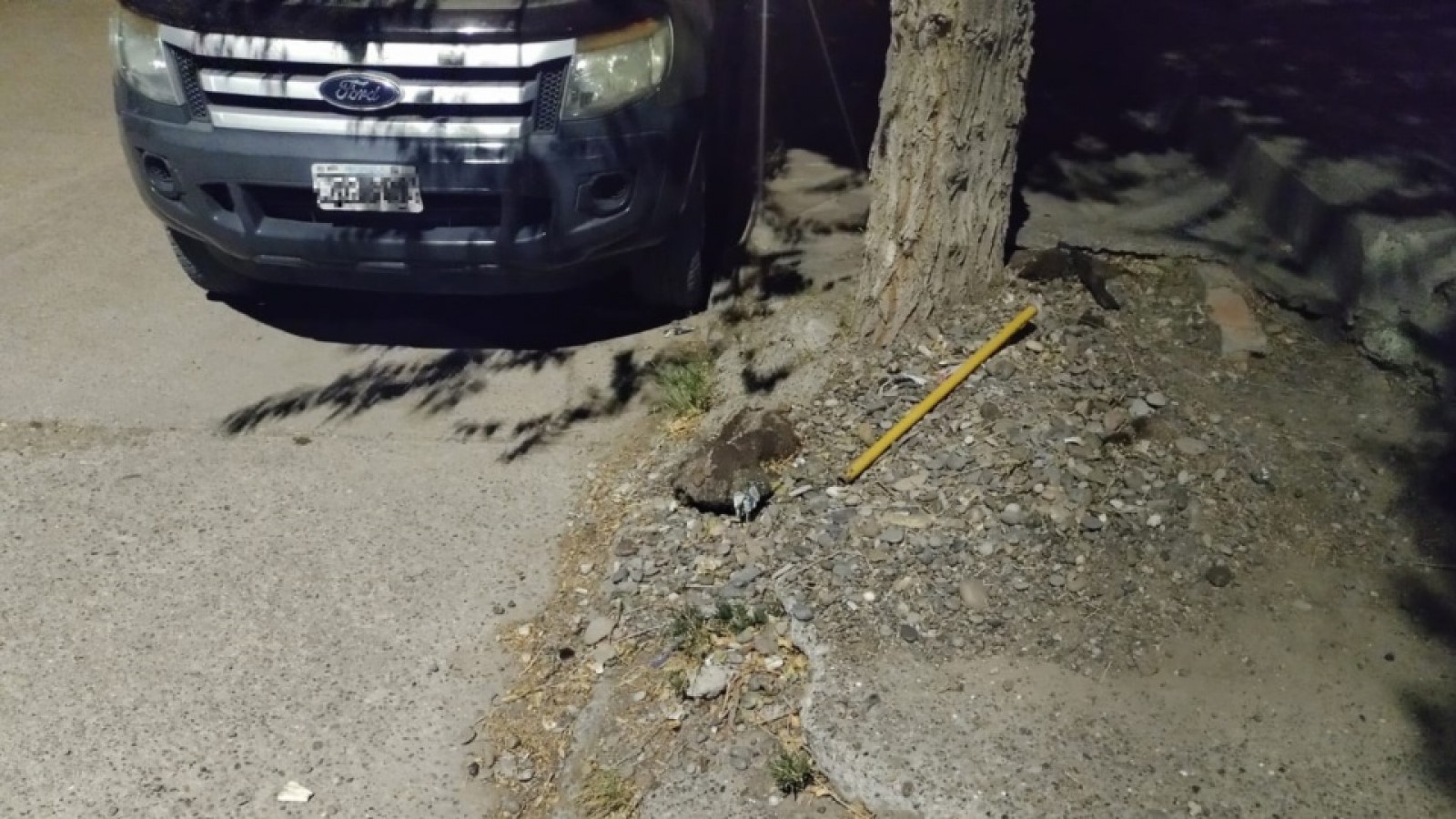 Violencia en Tránsito: Sereno golpeado con un tubo de gas por un compañero