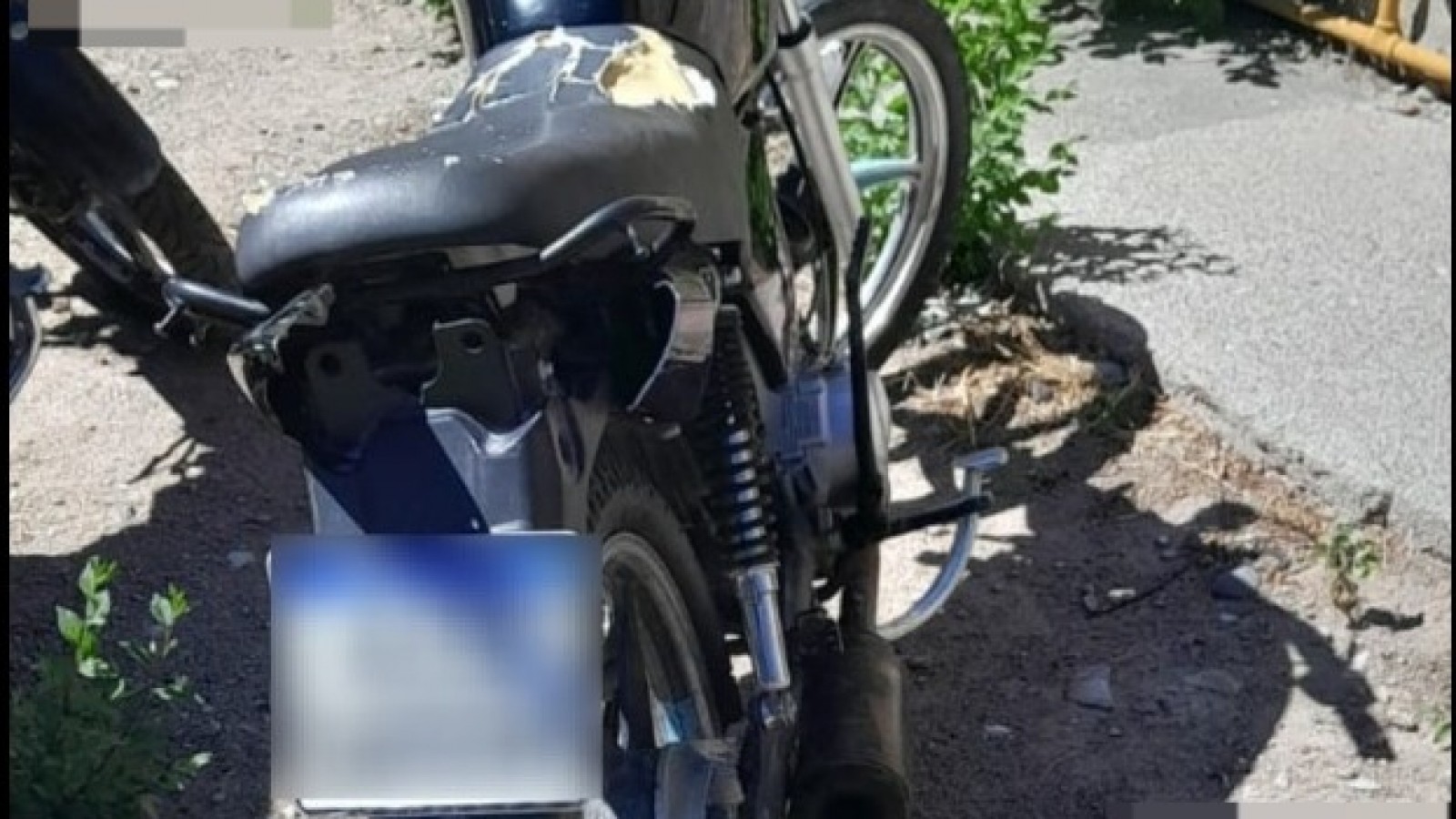 Un joven fue sorprendido conduciendo moto robada y sin documentación