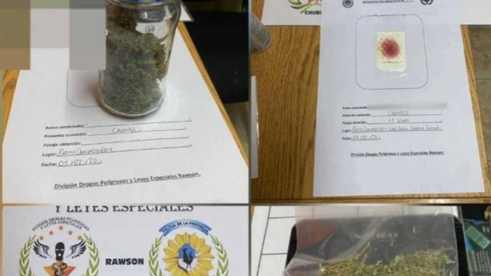 Pararon a una remisera por un control y habìa olor a marihuana: el pasajero lleva un frasco