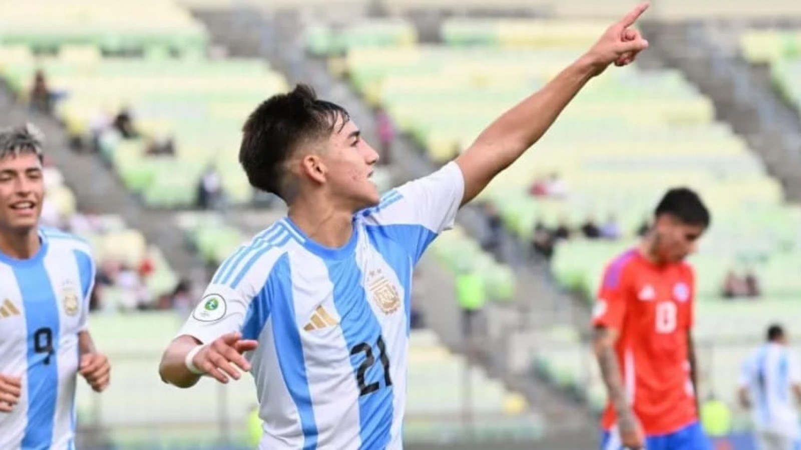 Subiabre se lució y Argentina arrancó con victoria en el Sudamericano Sub 20