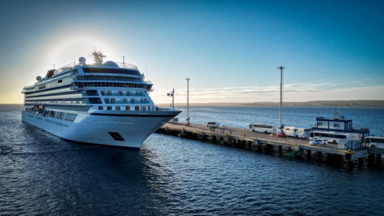El Viking Jupiter realizó su última recalada de la temporada en Puerto Madryn