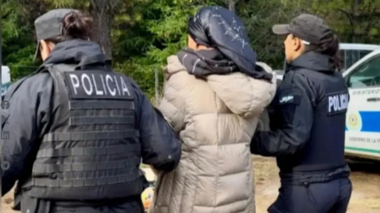 Prisión preventiva por 60 días para una acusada del incendio en la estancia Amancay