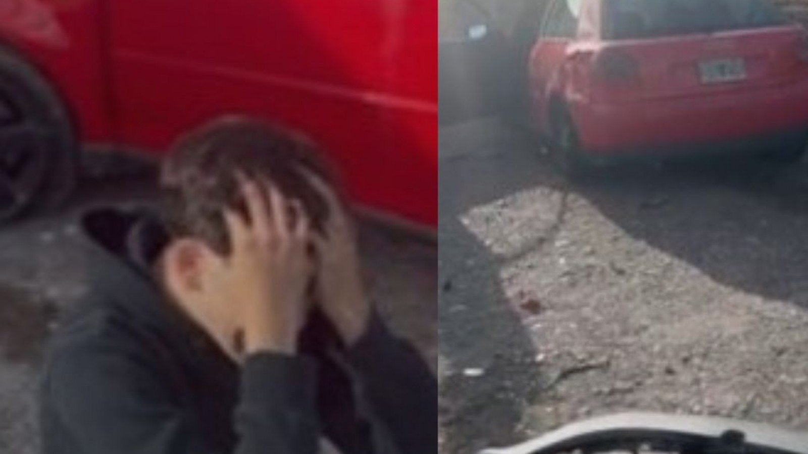 Trelew: un auto impactó contra una casa y dejó tres heridos, incluida una pareja mayor