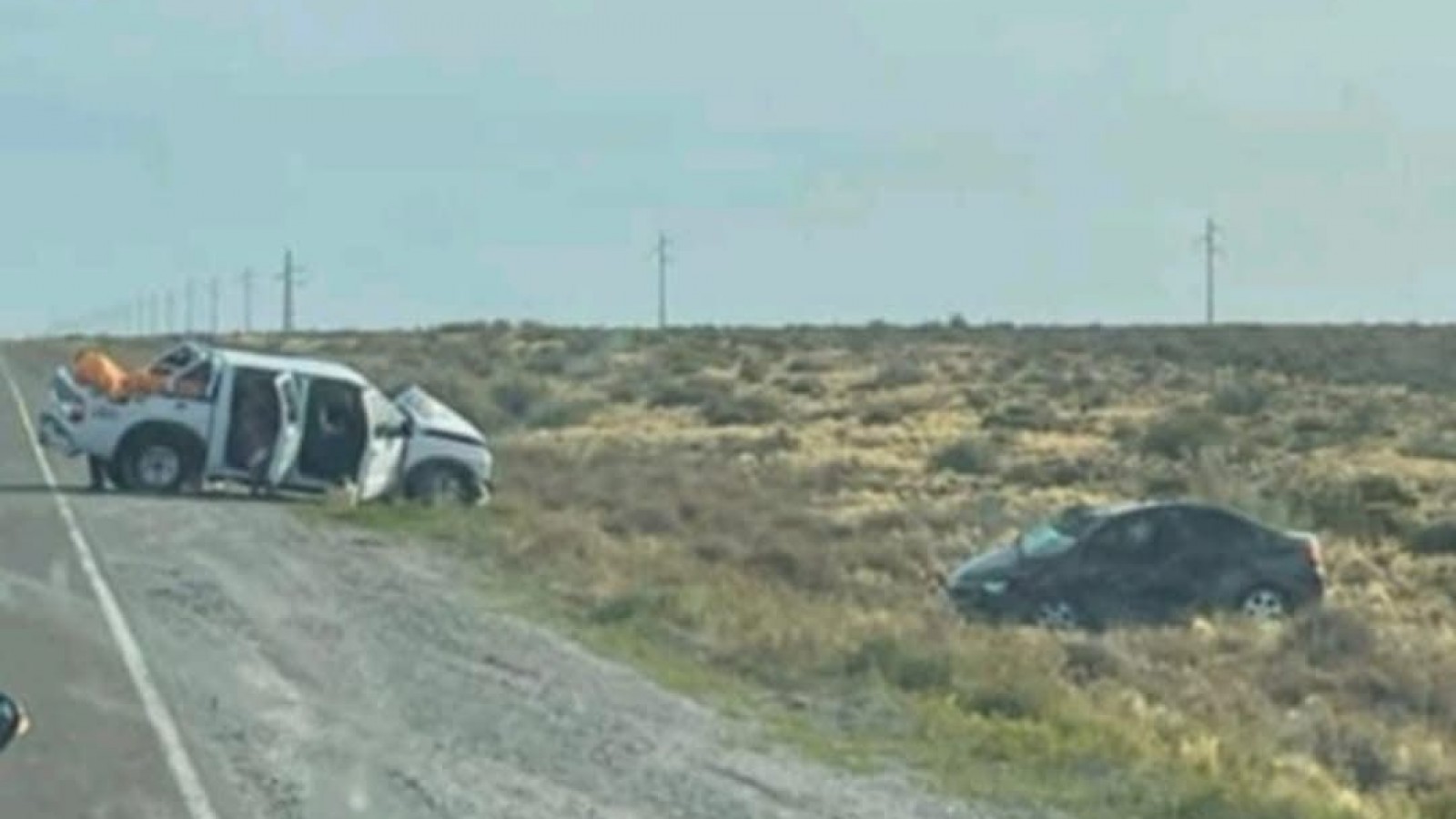 La pareja involucrada en el accidente fatal en Ruta 3 es de Puerto Madryn