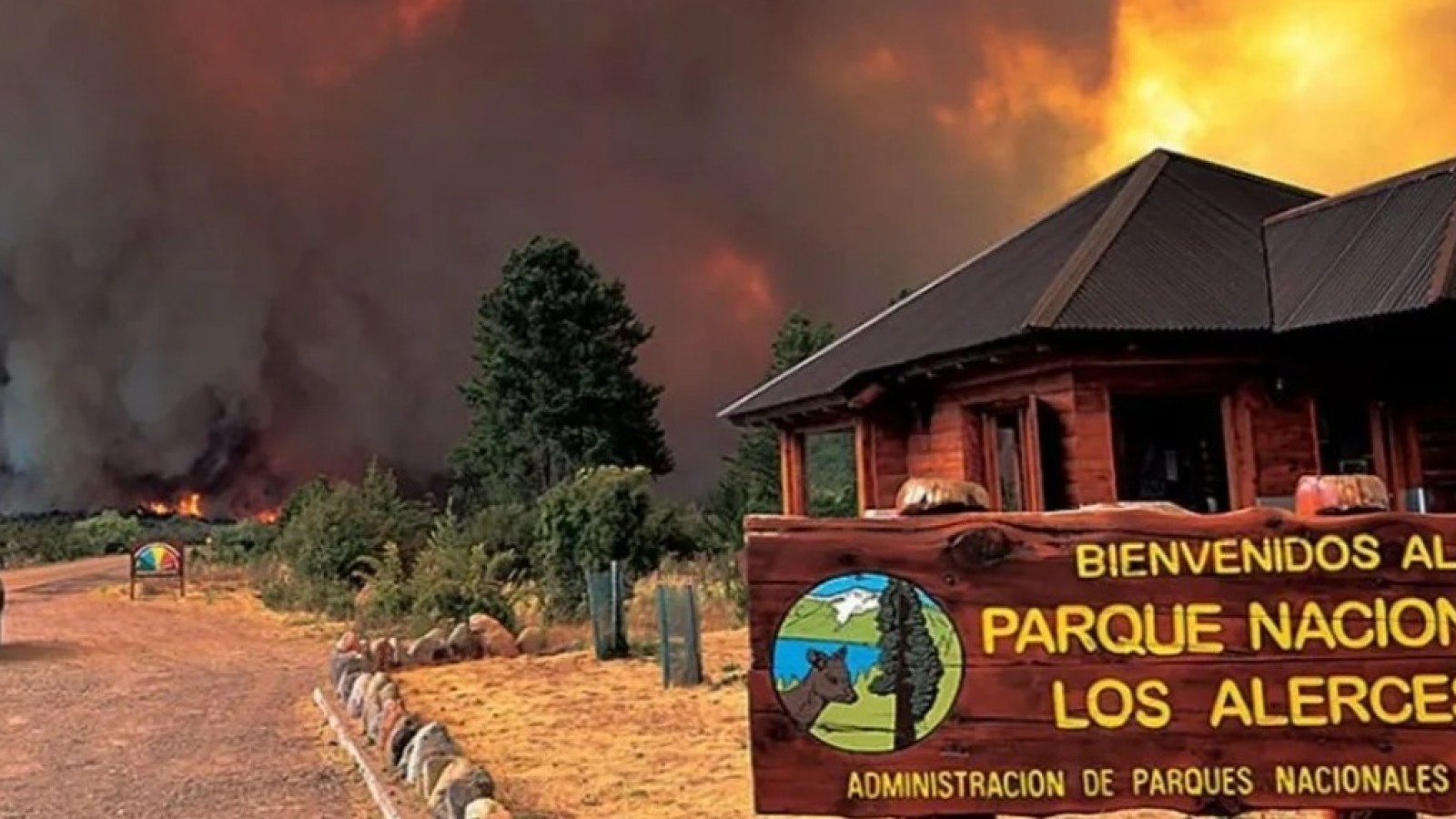 El incendio en el Parque Nacional Los Alerces ya consumió 75 hectáreas y sigue activo