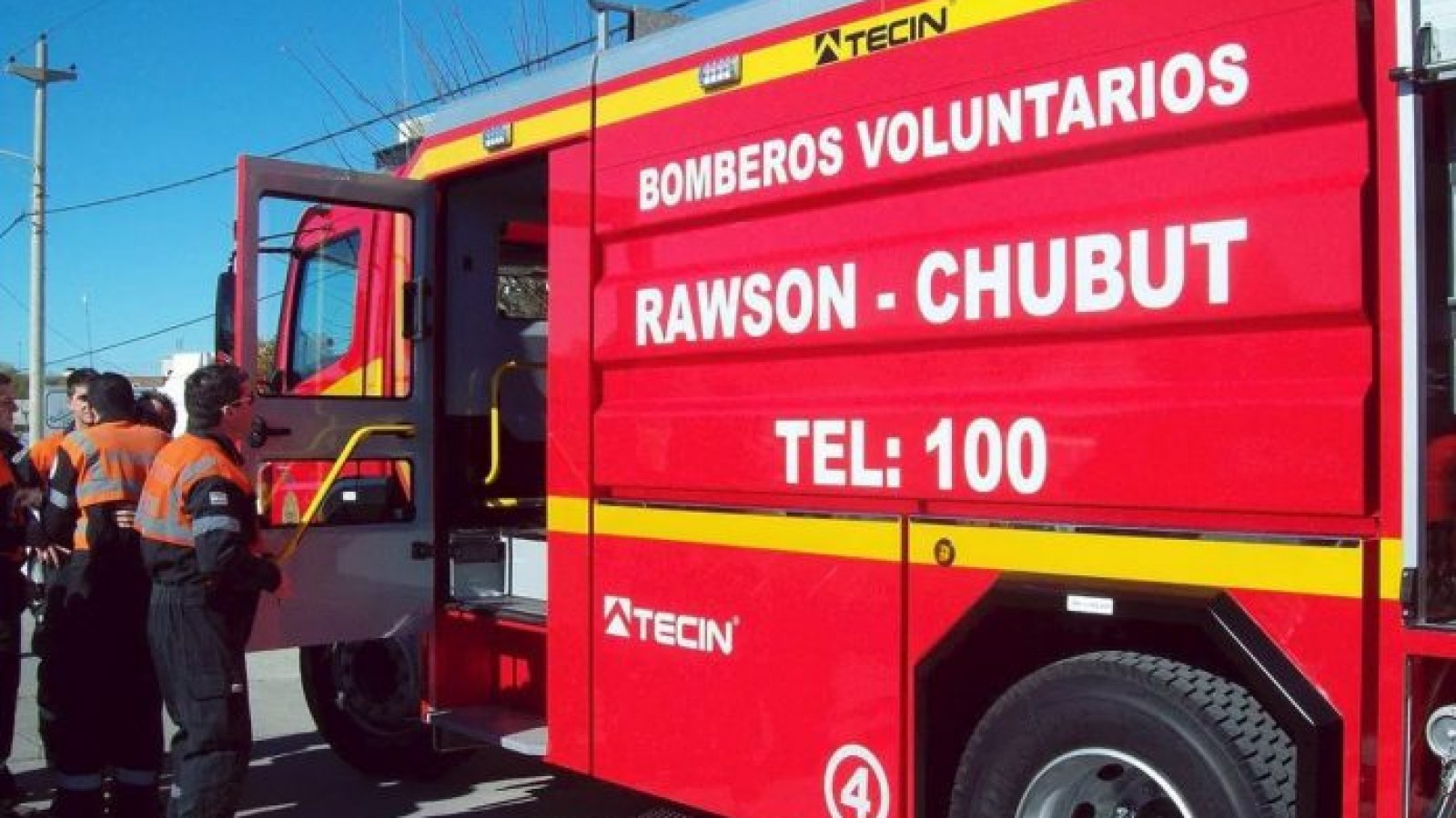 Un rayo provocó un principio de incendio en una vivienda de Rawson