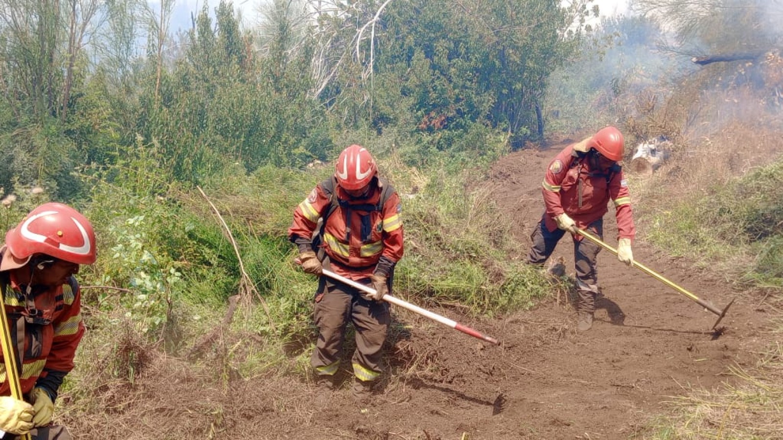 Incendio en Parque Los Alerces: 300 hectáreas consumidas y complicaciones por viento