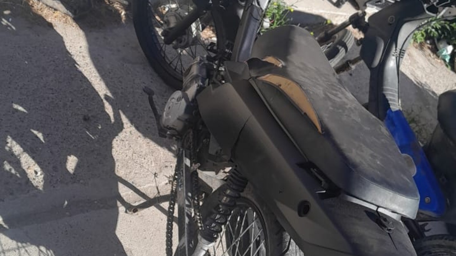 Recuperan en Trelew una moto robada en Puerto Madryn